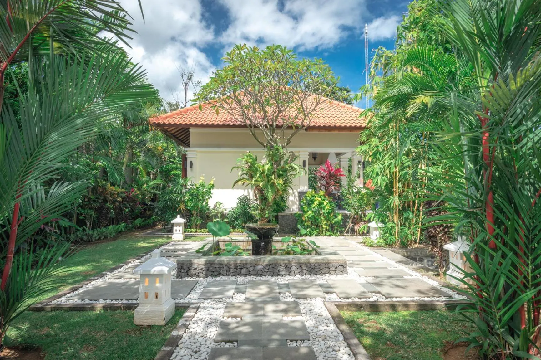 Garden in Villa Mata Hari