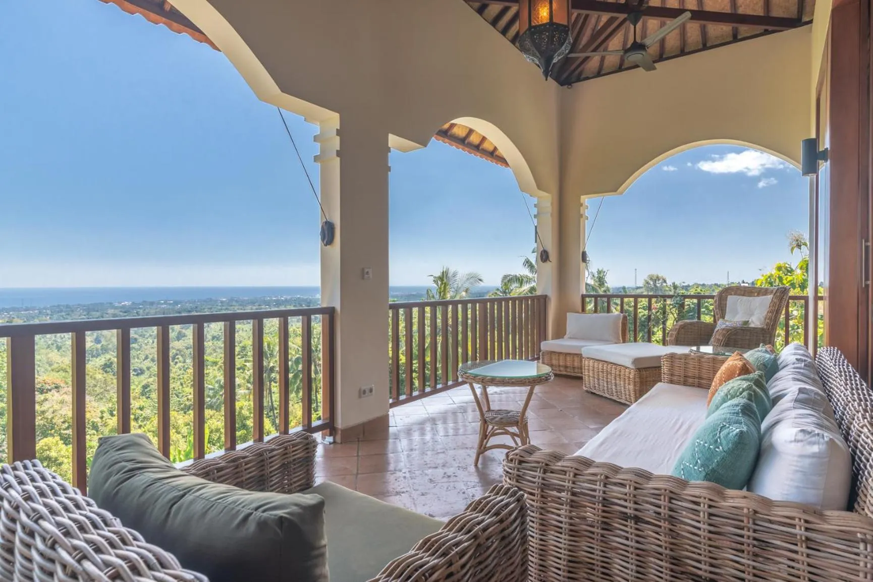 Balcony/Terrace in Villa Mata Hari