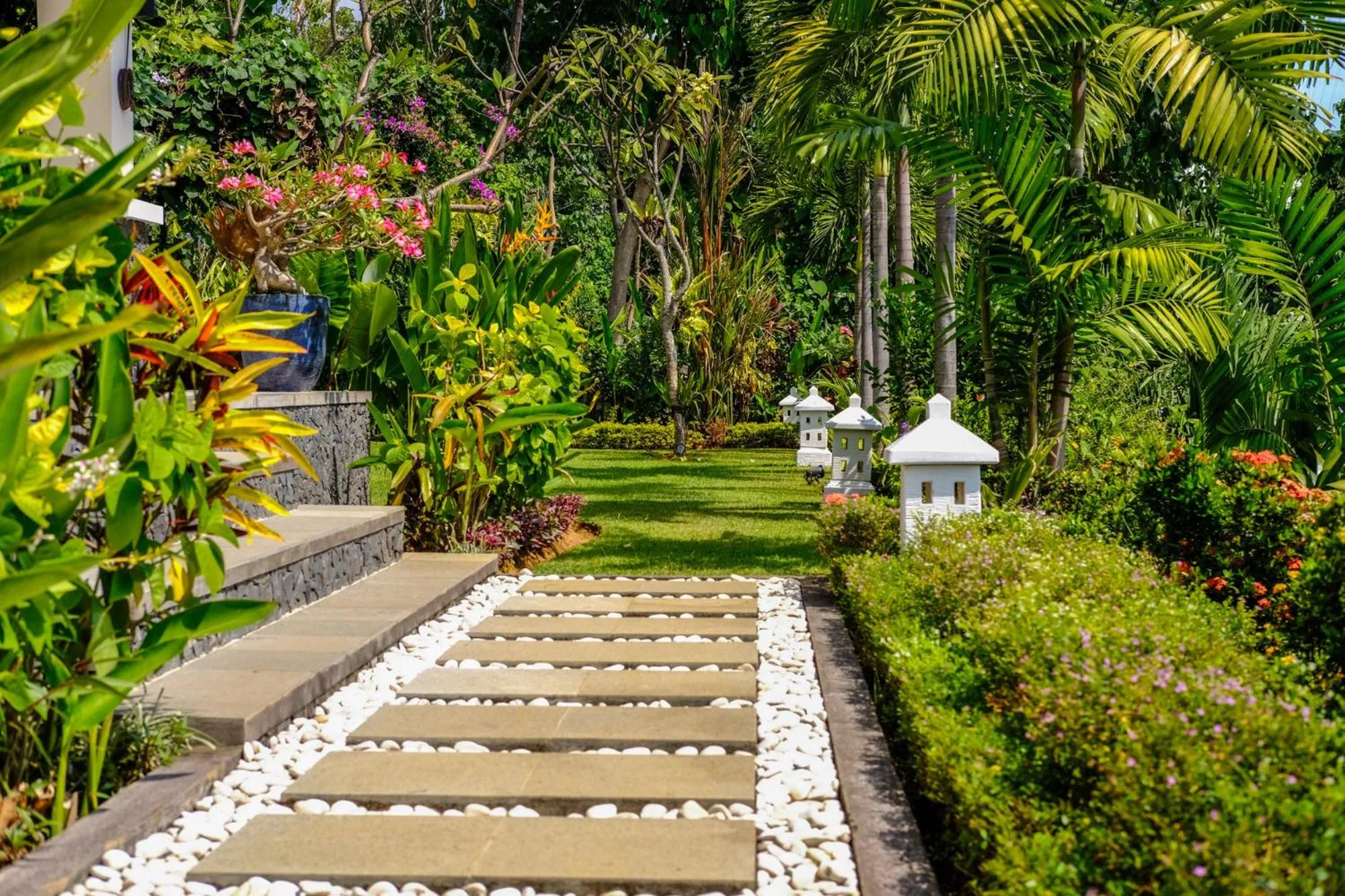 Garden in Villa Mata Hari