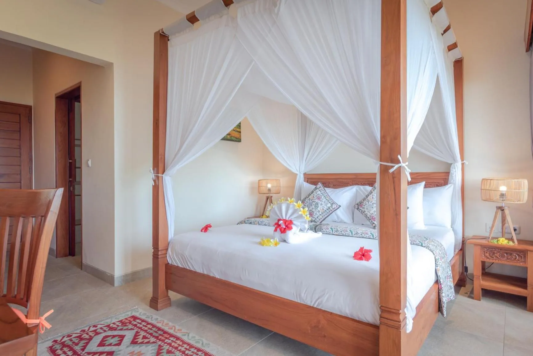 Bedroom, Bed in Villa Mata Hari