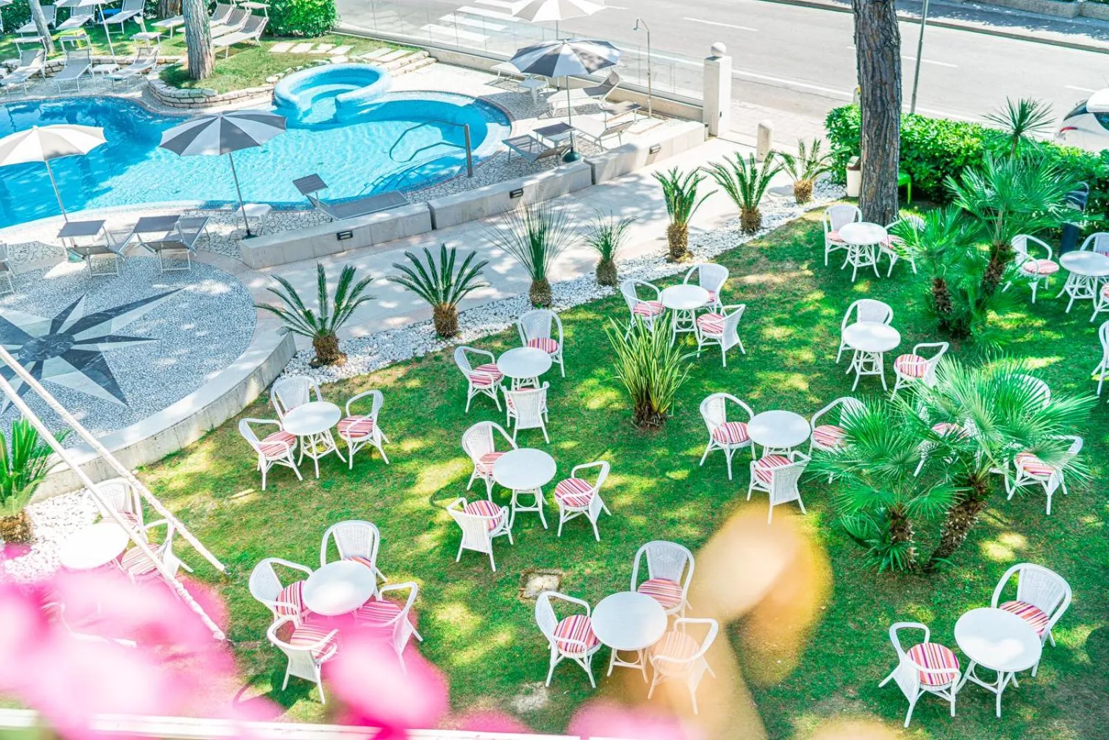 Garden in Hotel Mediterraneo