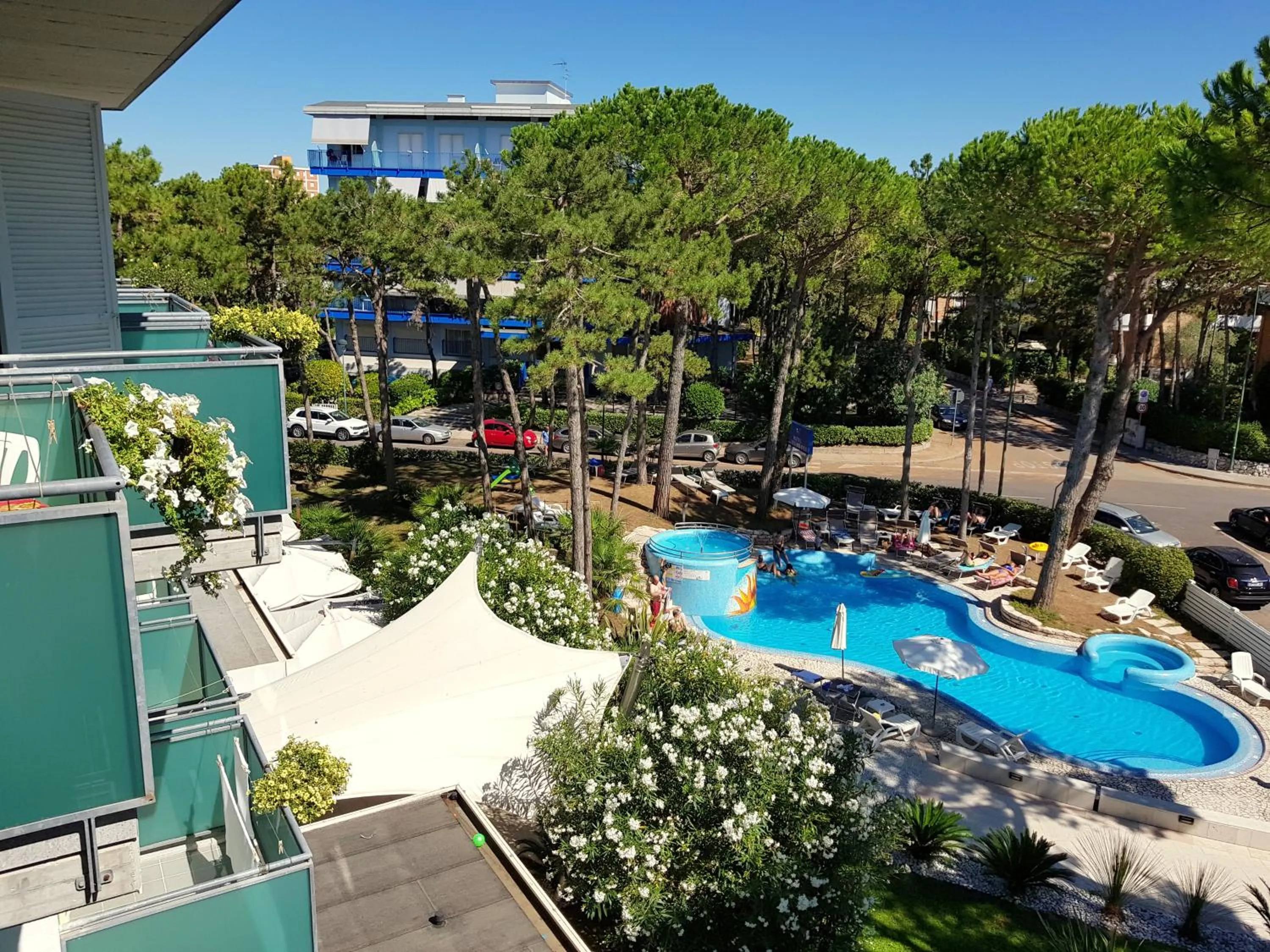 Garden in Hotel Mediterraneo