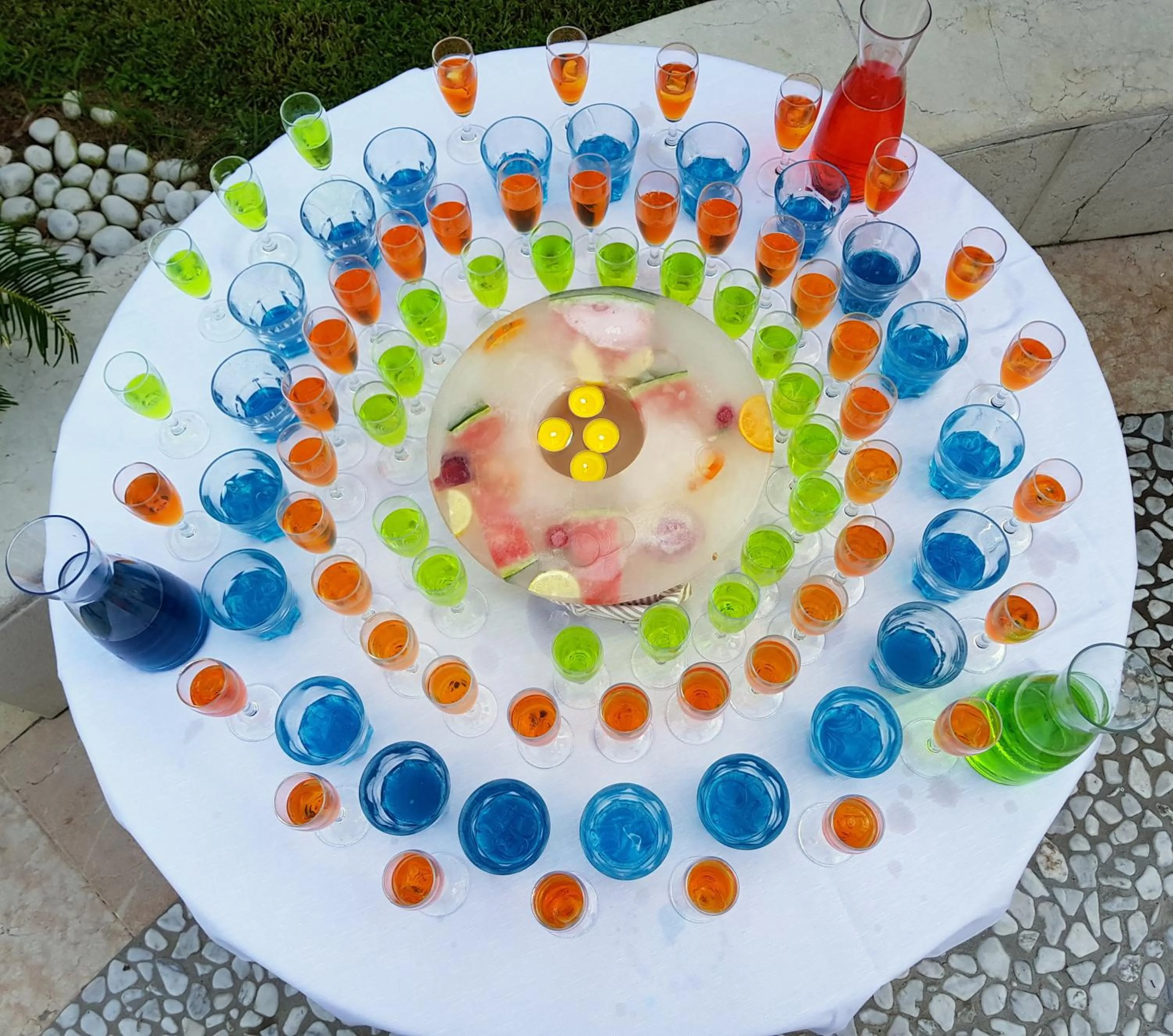 Alcoholic drinks in Hotel Mediterraneo