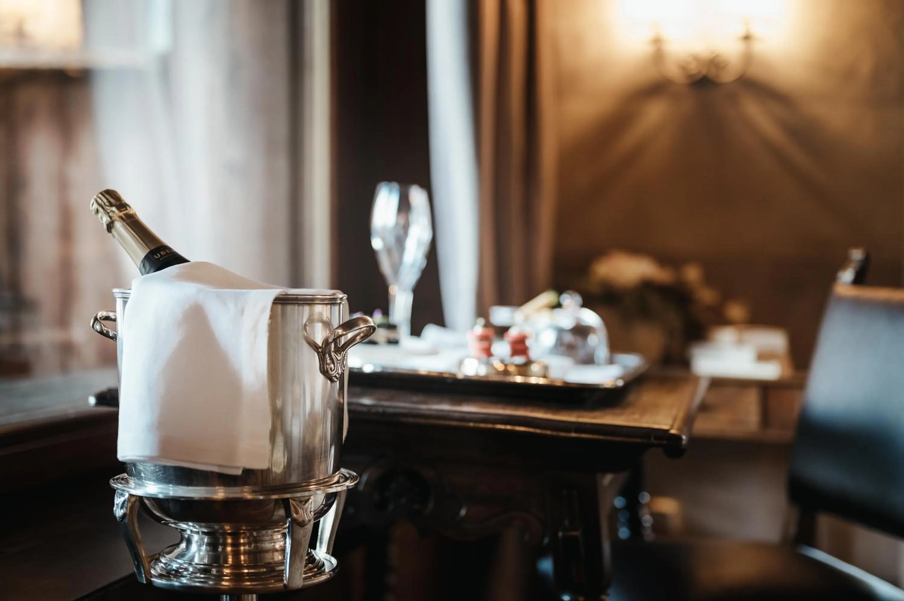 Food and drinks in Relais Mont Blanc Hotel & Spa