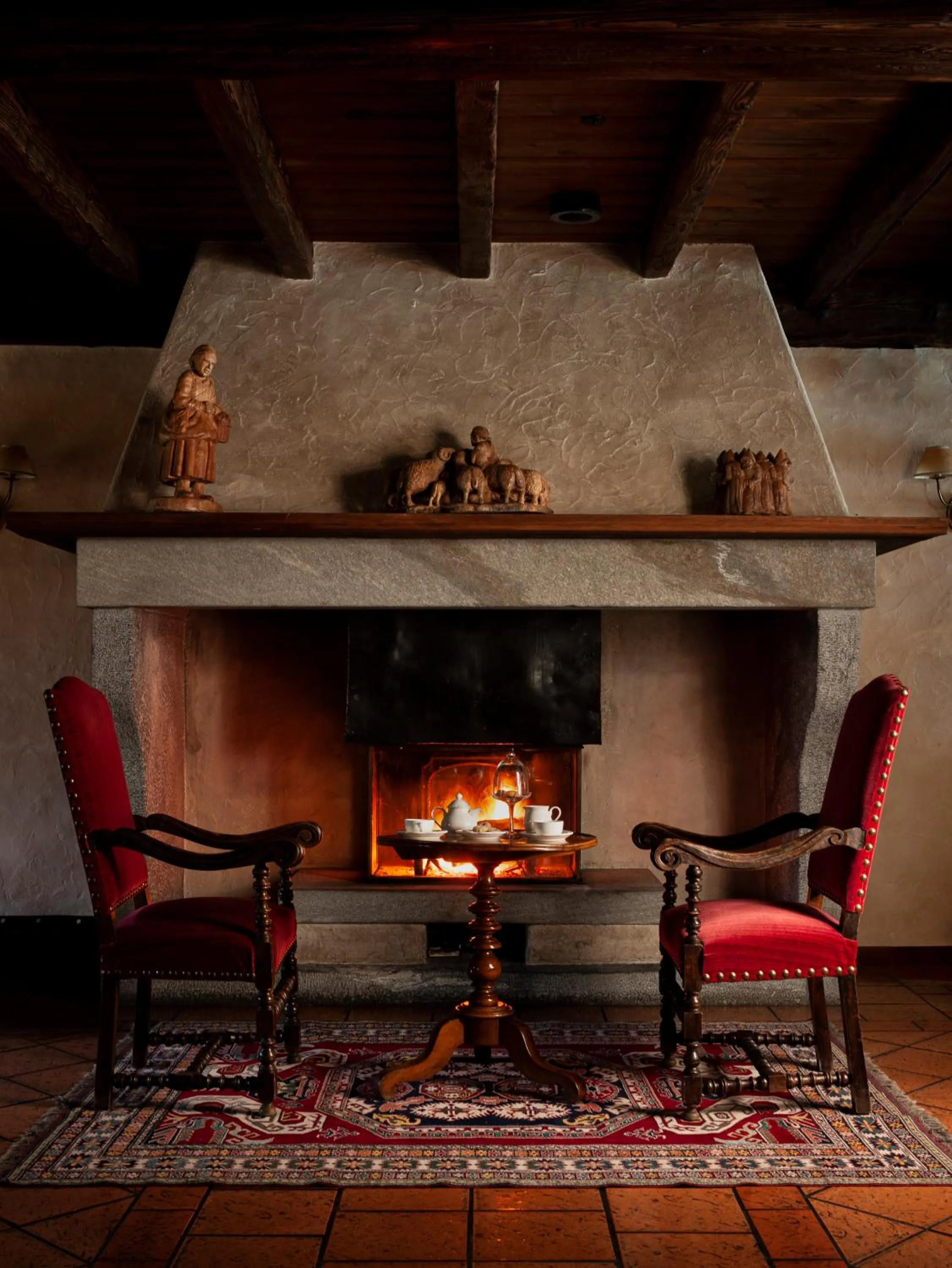 Lobby or reception in Relais Mont Blanc Hotel & Spa