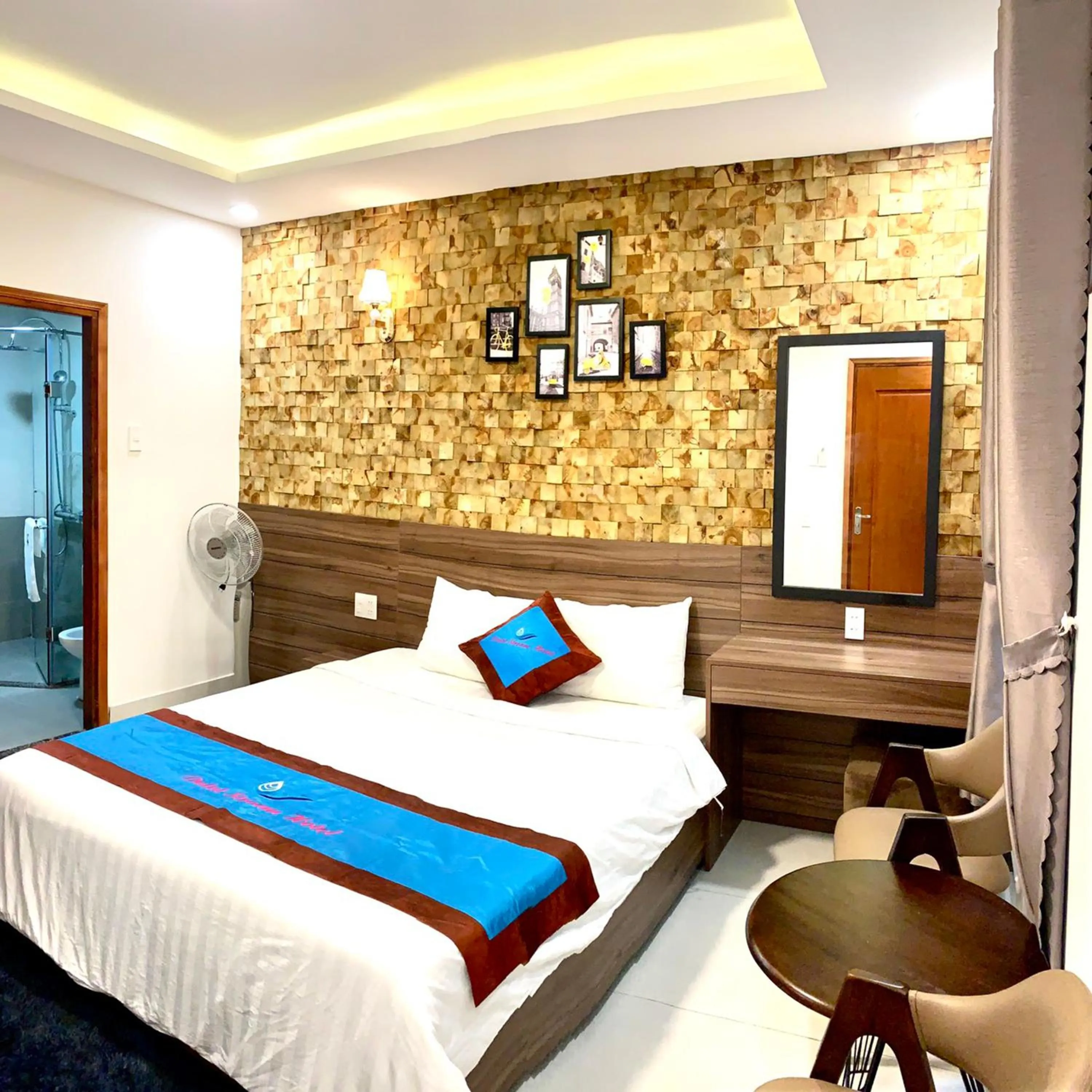 Bed in DALAT STREAM HOTEL-Khách sạn đẹp Đà Lạt