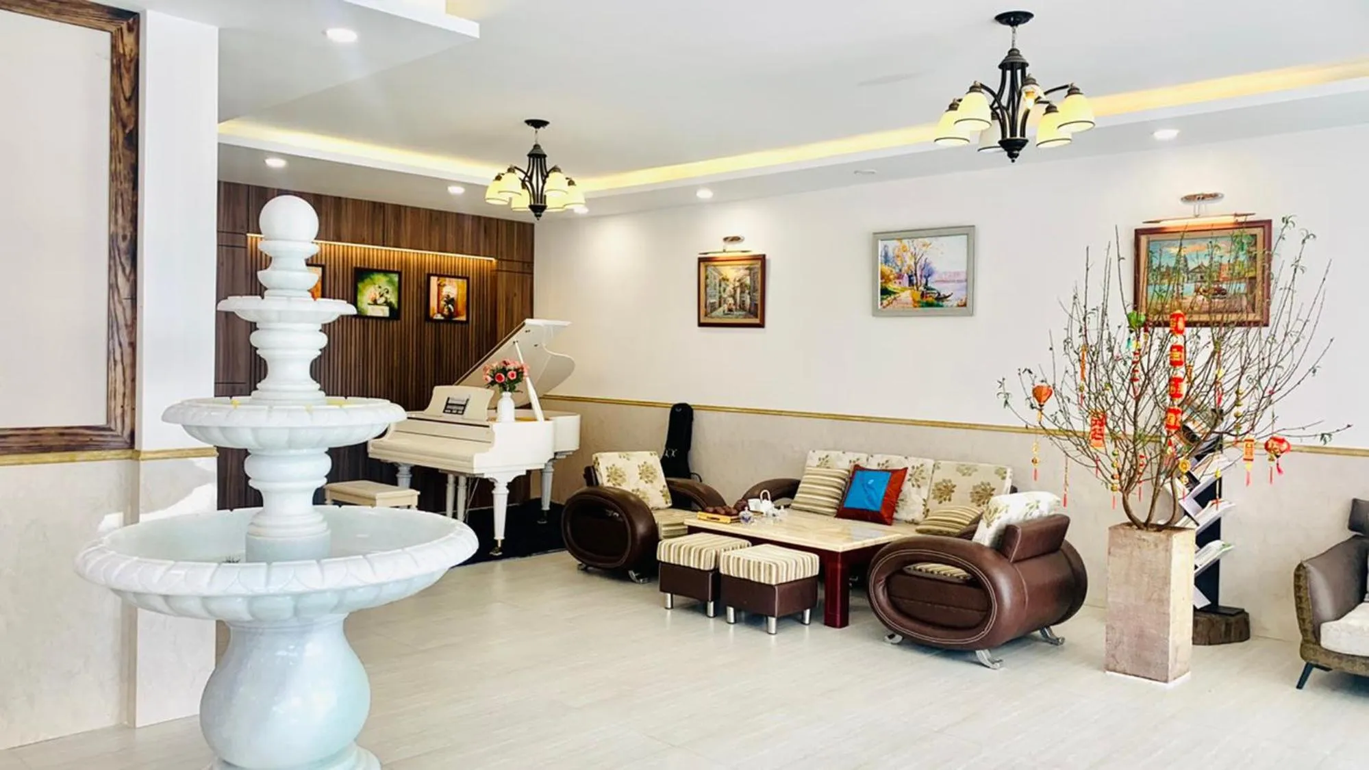 Lobby or reception in DALAT STREAM HOTEL-Khách sạn đẹp Đà Lạt