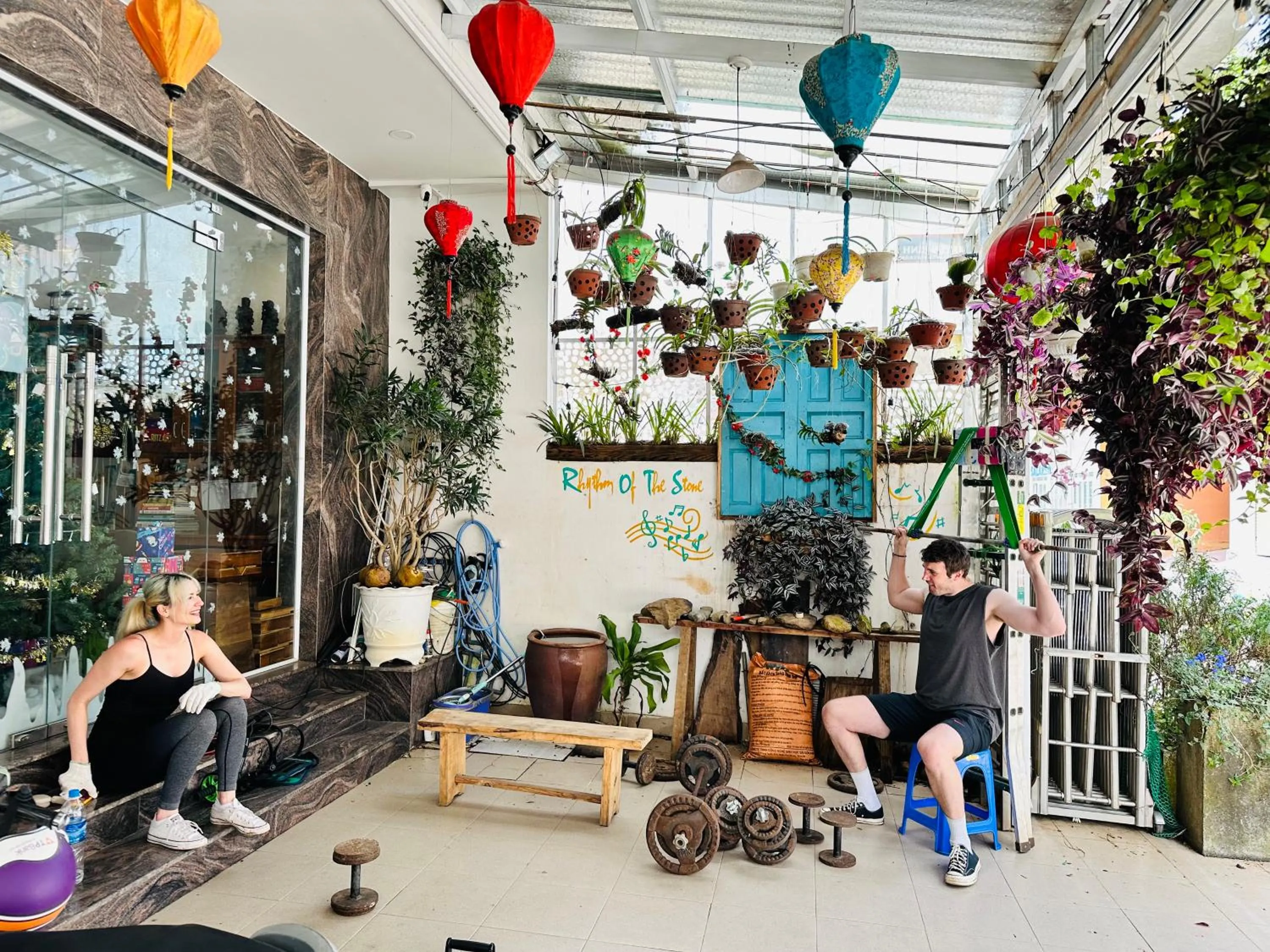 Fitness centre/facilities in DALAT STREAM HOTEL-Khách sạn đẹp Đà Lạt