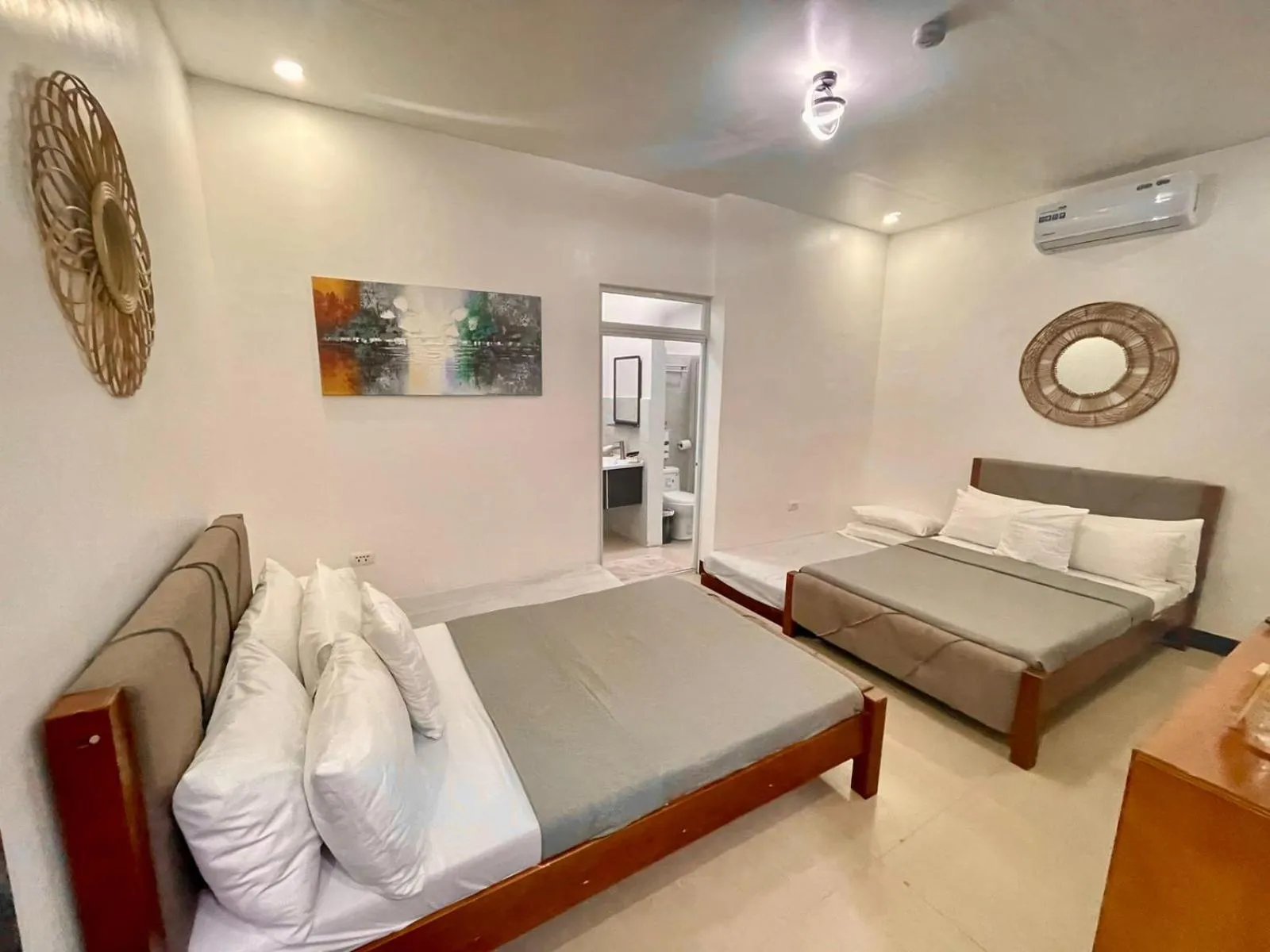 Bed in The Philip Ann Resort