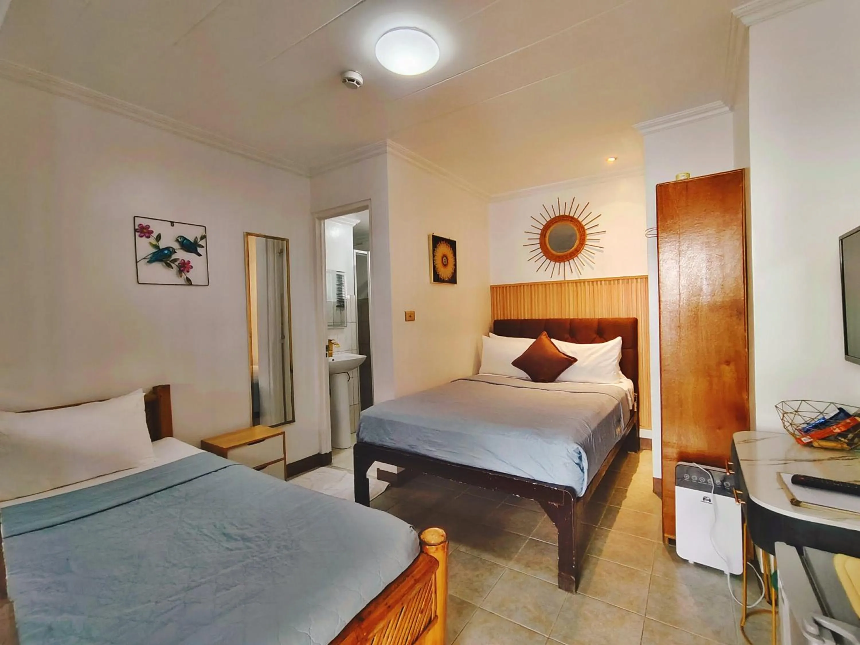 Bed in The Philip Ann Resort