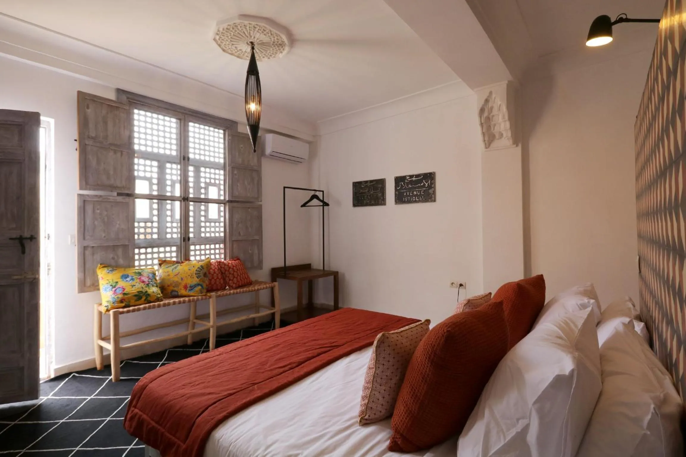 Bed in Riad-Shakho-Marrakech