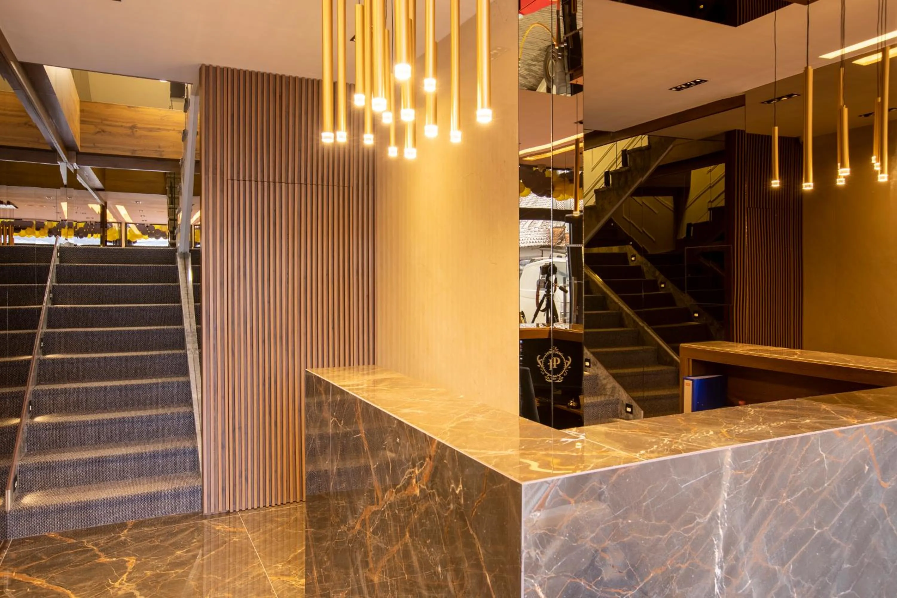 Lobby or reception in Plaza Boutique Hotel