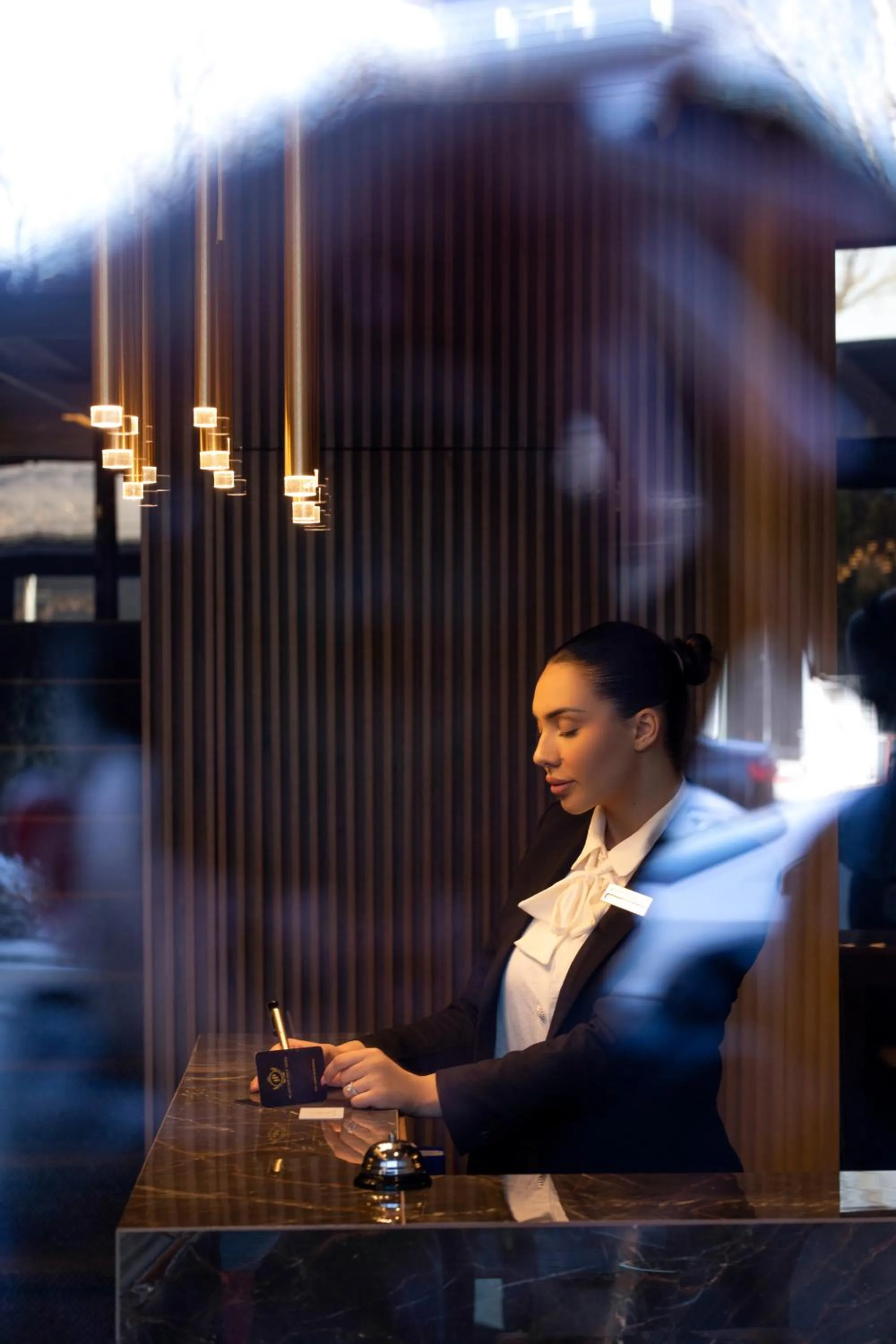 Lobby or reception in Plaza Boutique Hotel