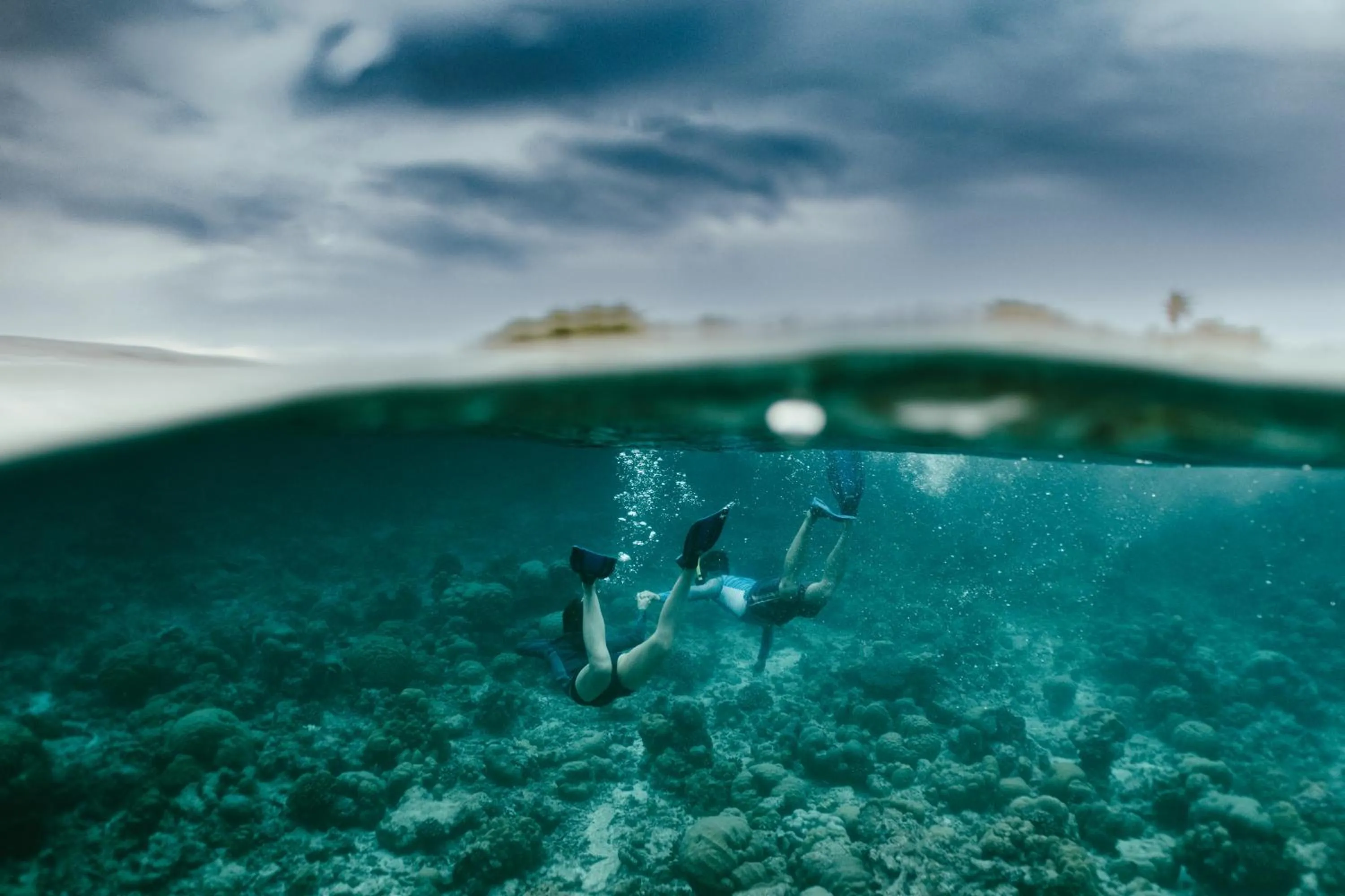 Snorkeling in Atoll Residence Dhangethi