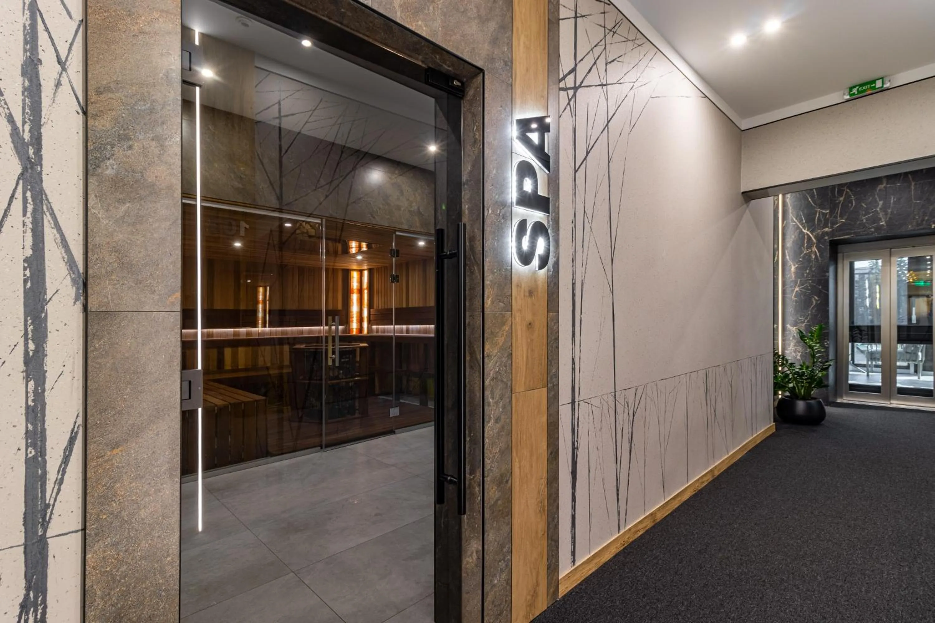 Sauna in Shelter Apart Hotel