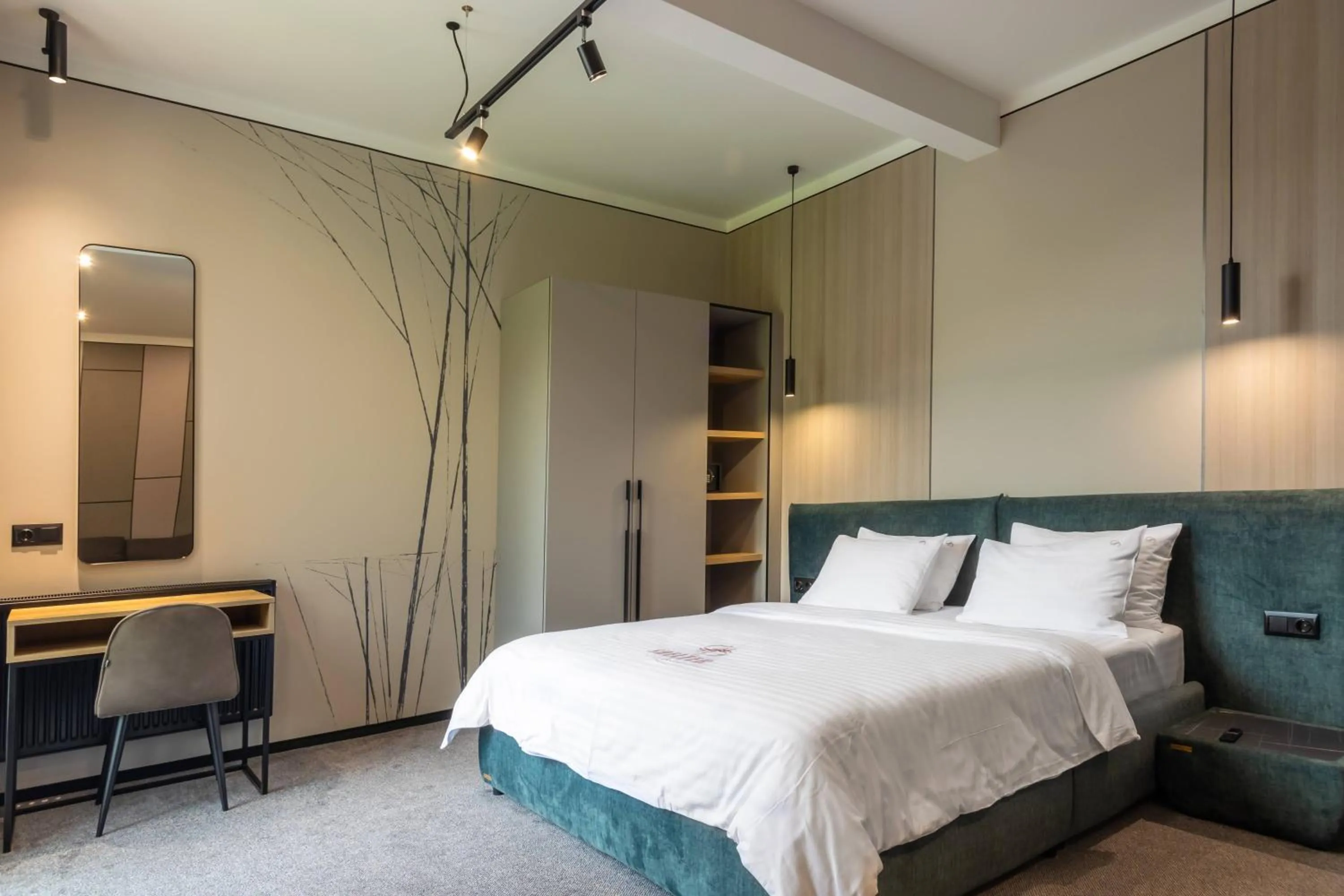 Bed in Shelter Apart Hotel