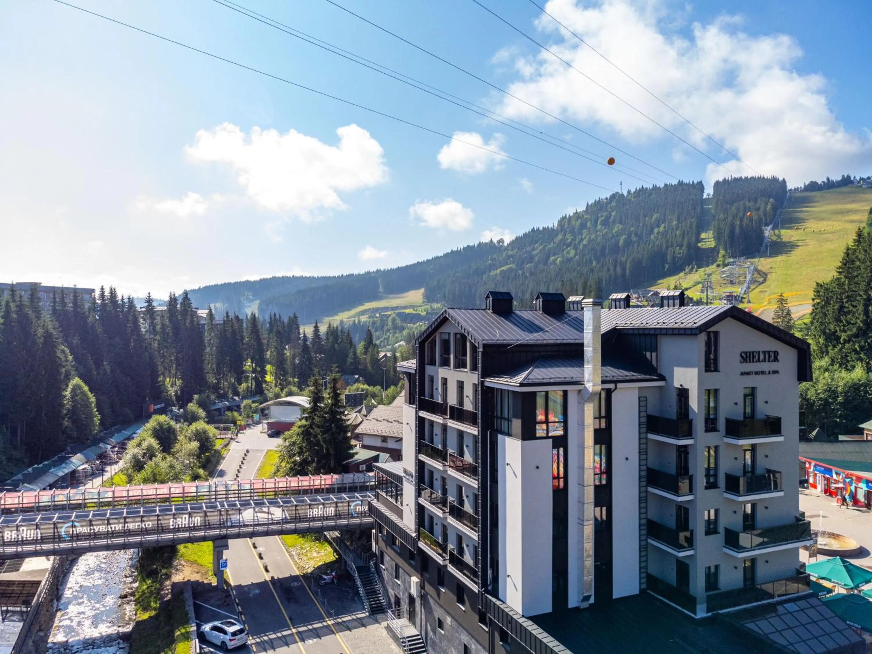 Property building in Shelter Apart Hotel