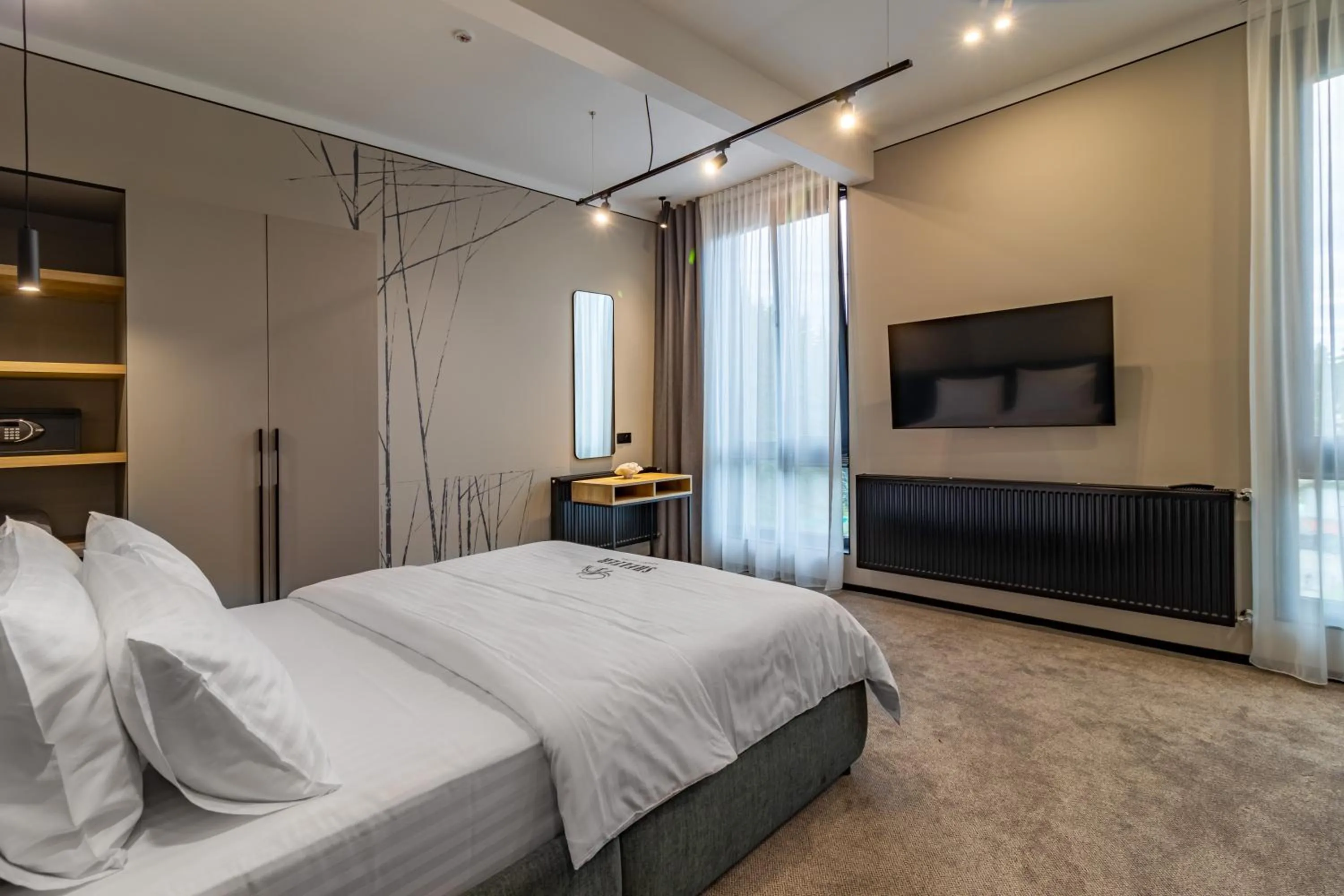 Bed in Shelter Apart Hotel