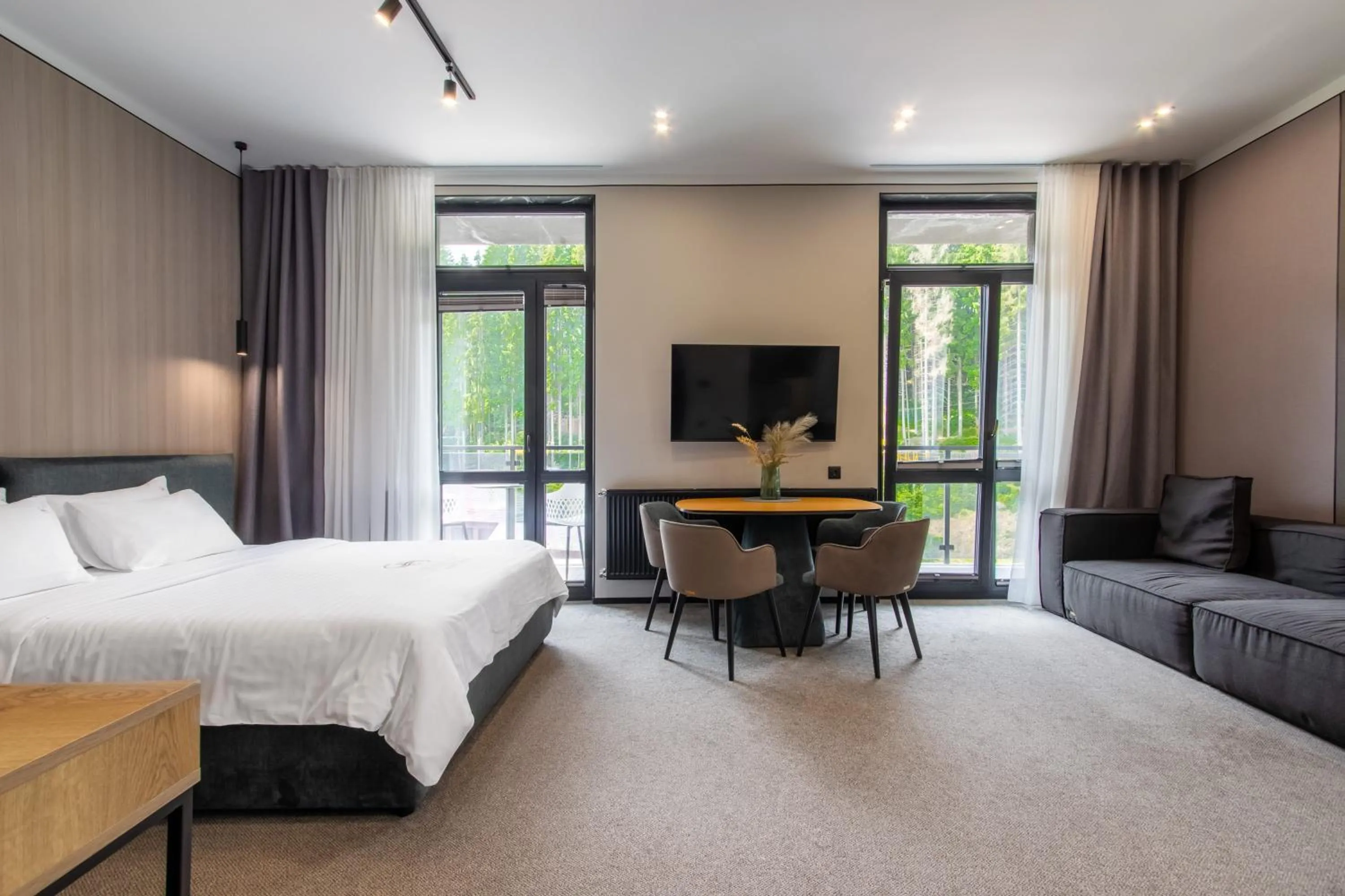 Bed in Shelter Apart Hotel