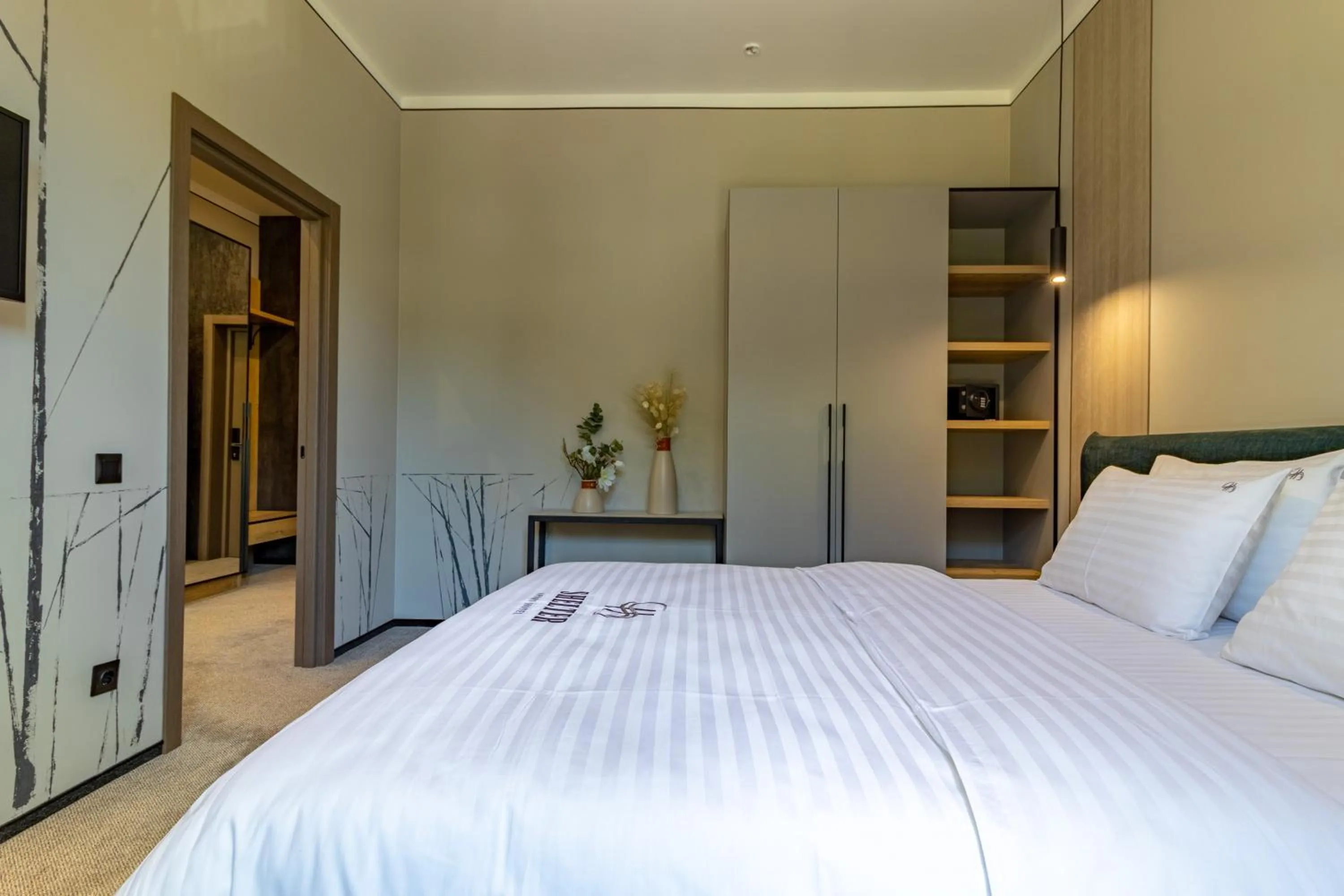 Bed in Shelter Apart Hotel