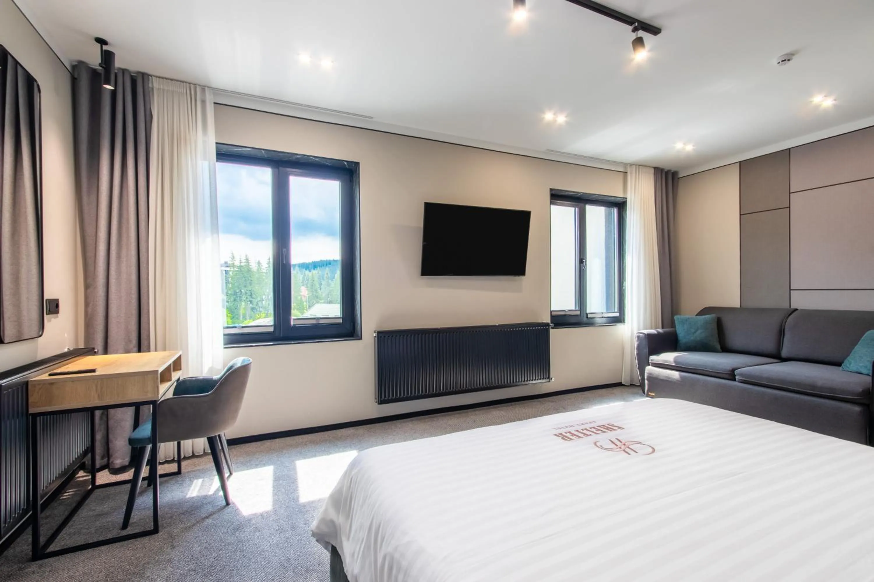 Bed in Shelter Apart Hotel