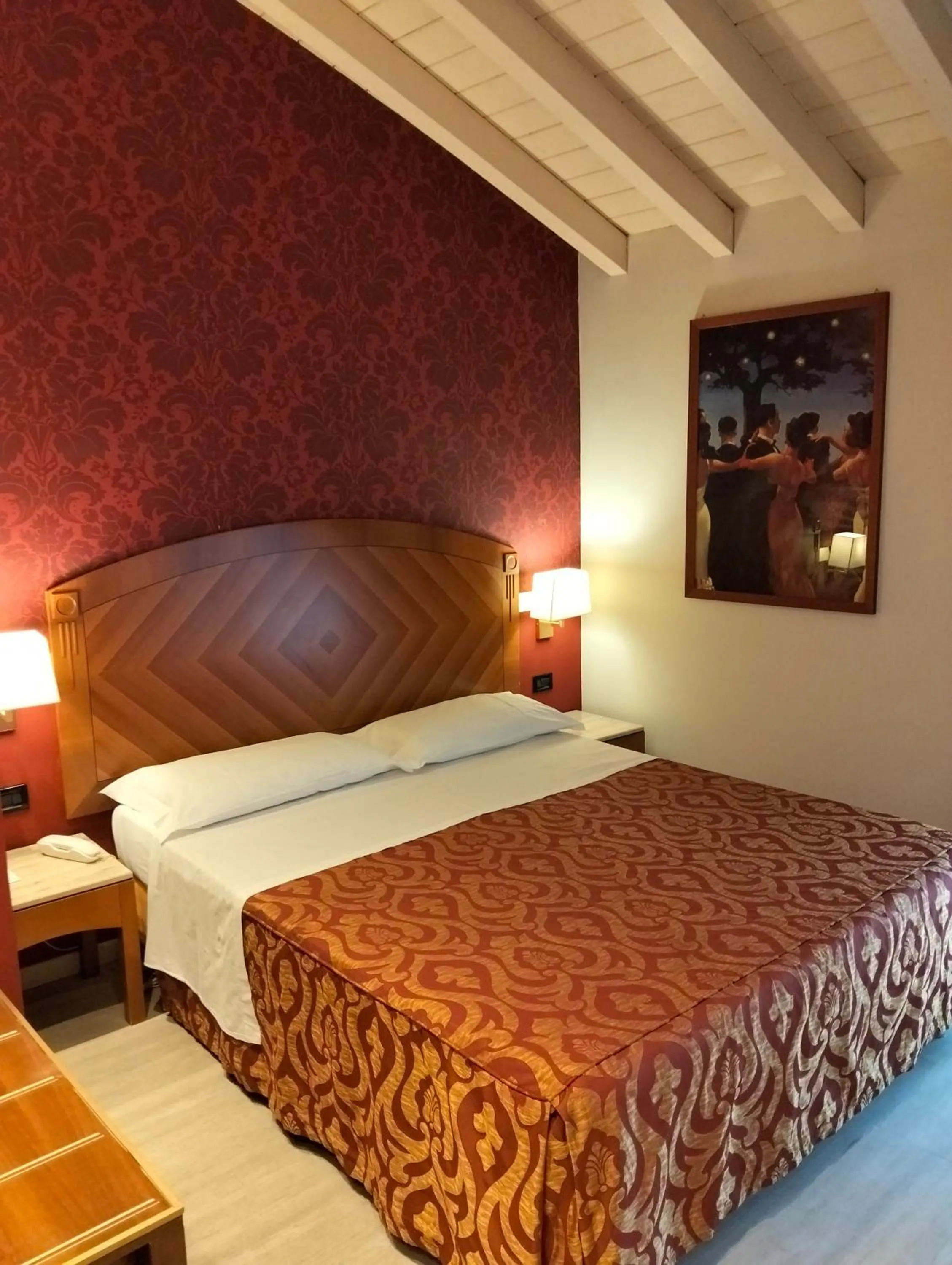Bed in Savoia Hotel Country House Bologna
