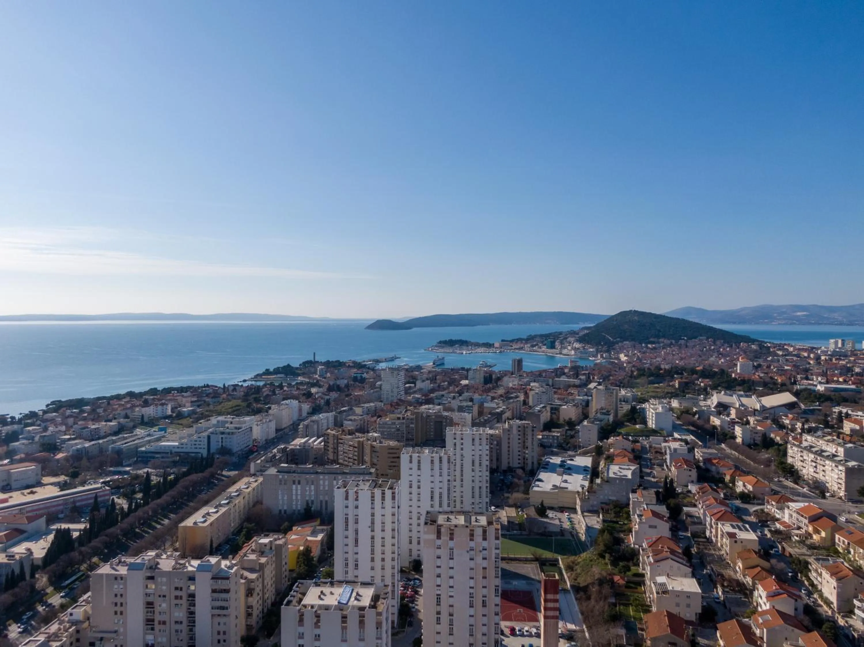 Bird's eye view in Hostel Elli