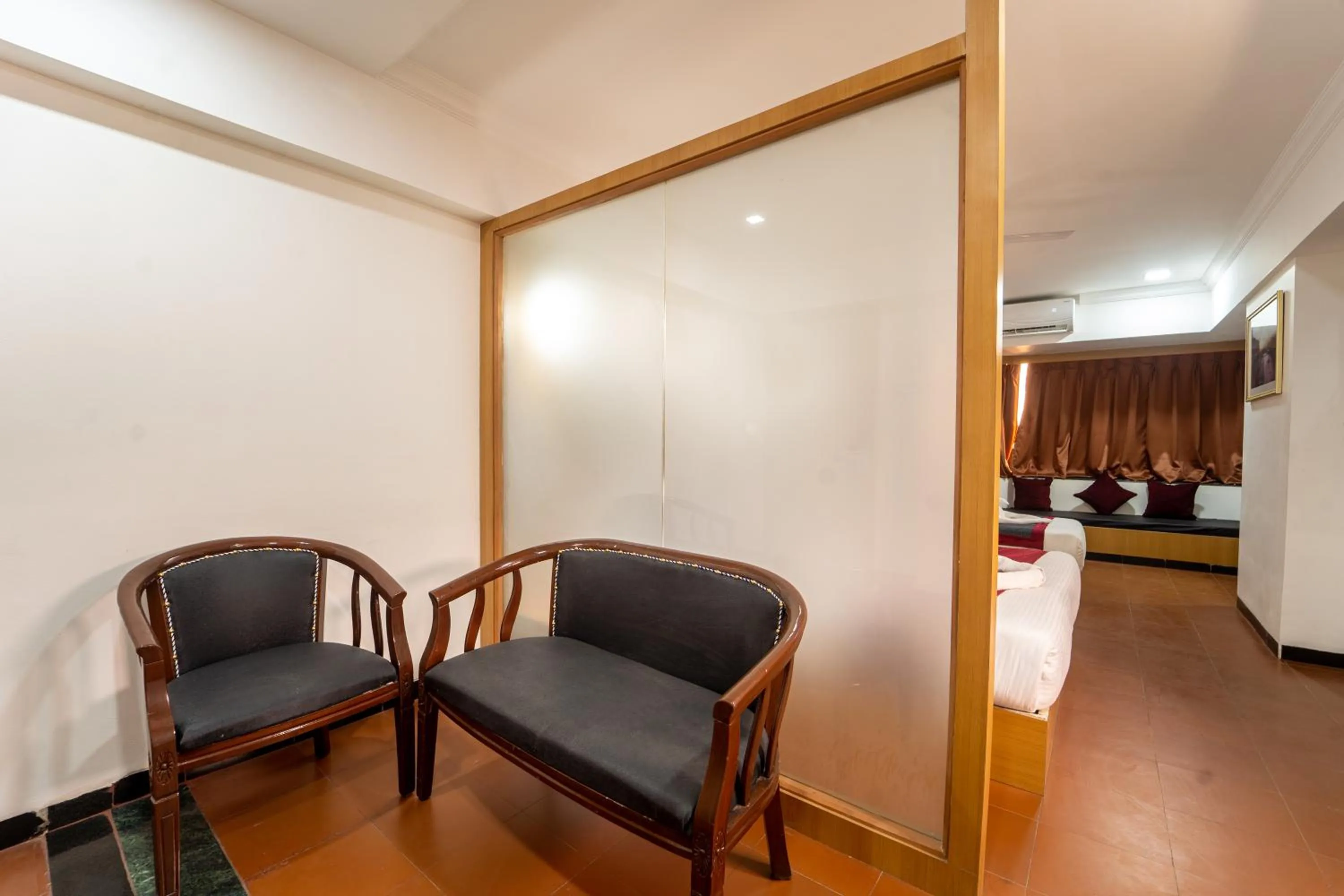 Seating area in Hotel Kewal