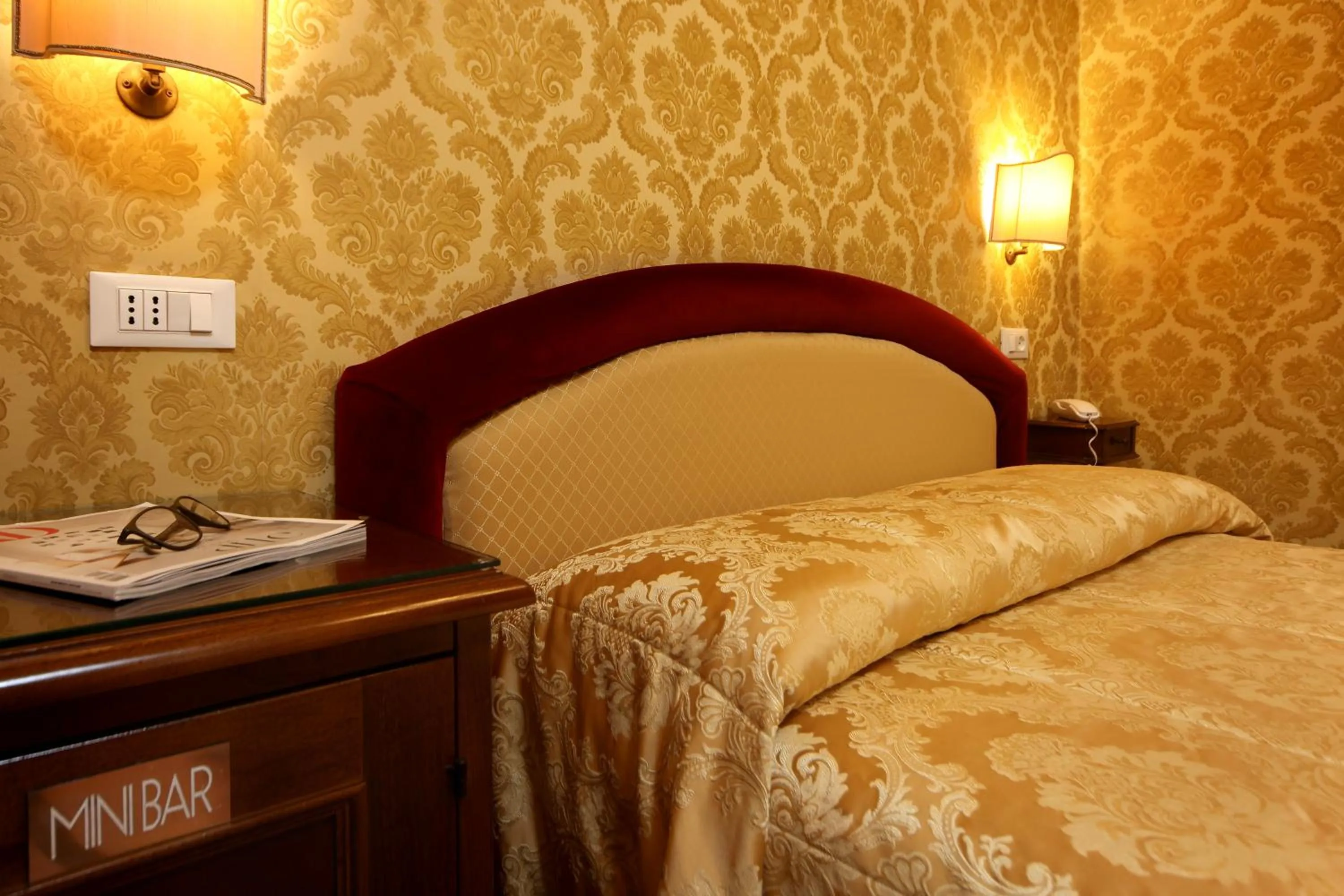 Bedroom, Bed in Hotel Da Bruno