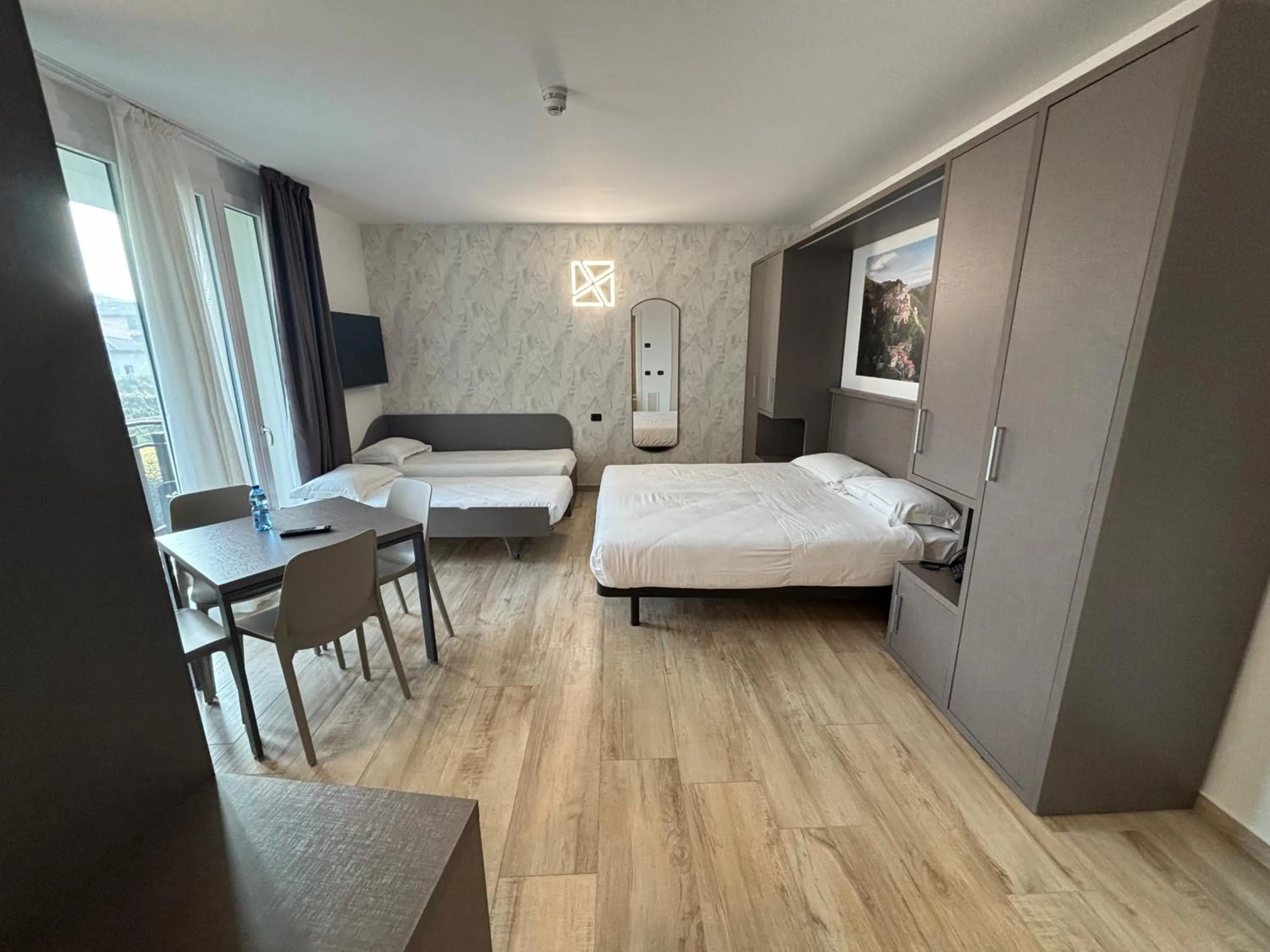 Bed in Bis Hotel Varese