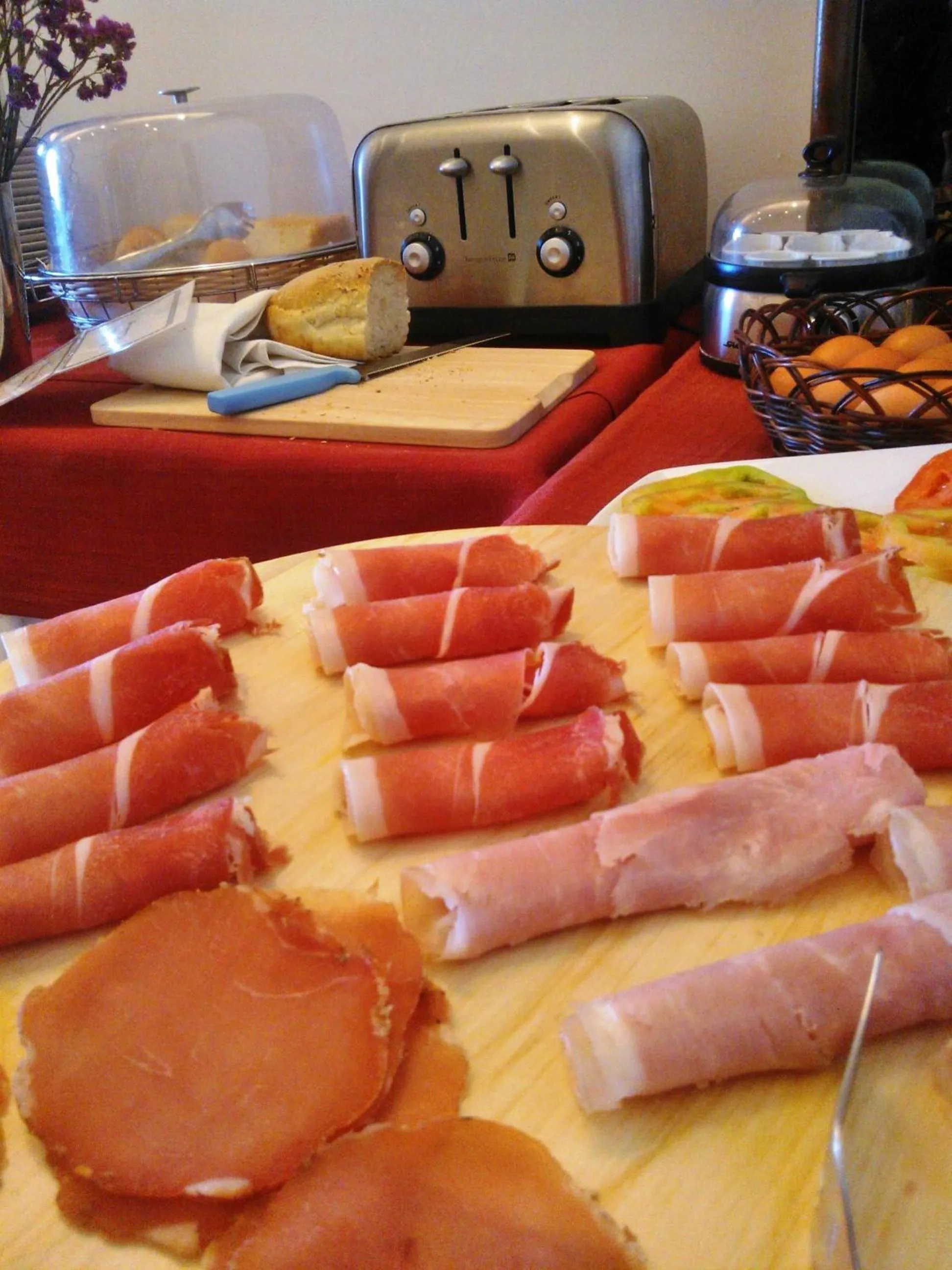Food close-up in Hotel La Tripergola