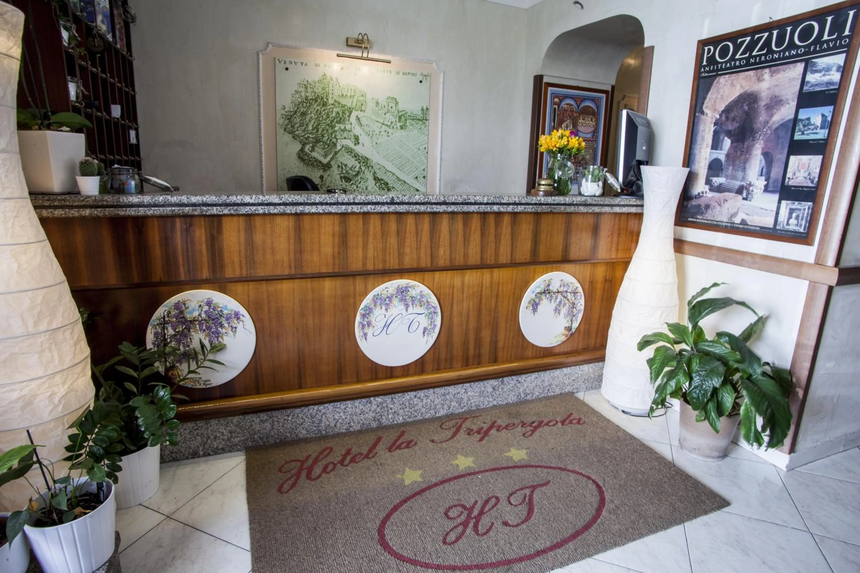 Lobby or reception in Hotel La Tripergola