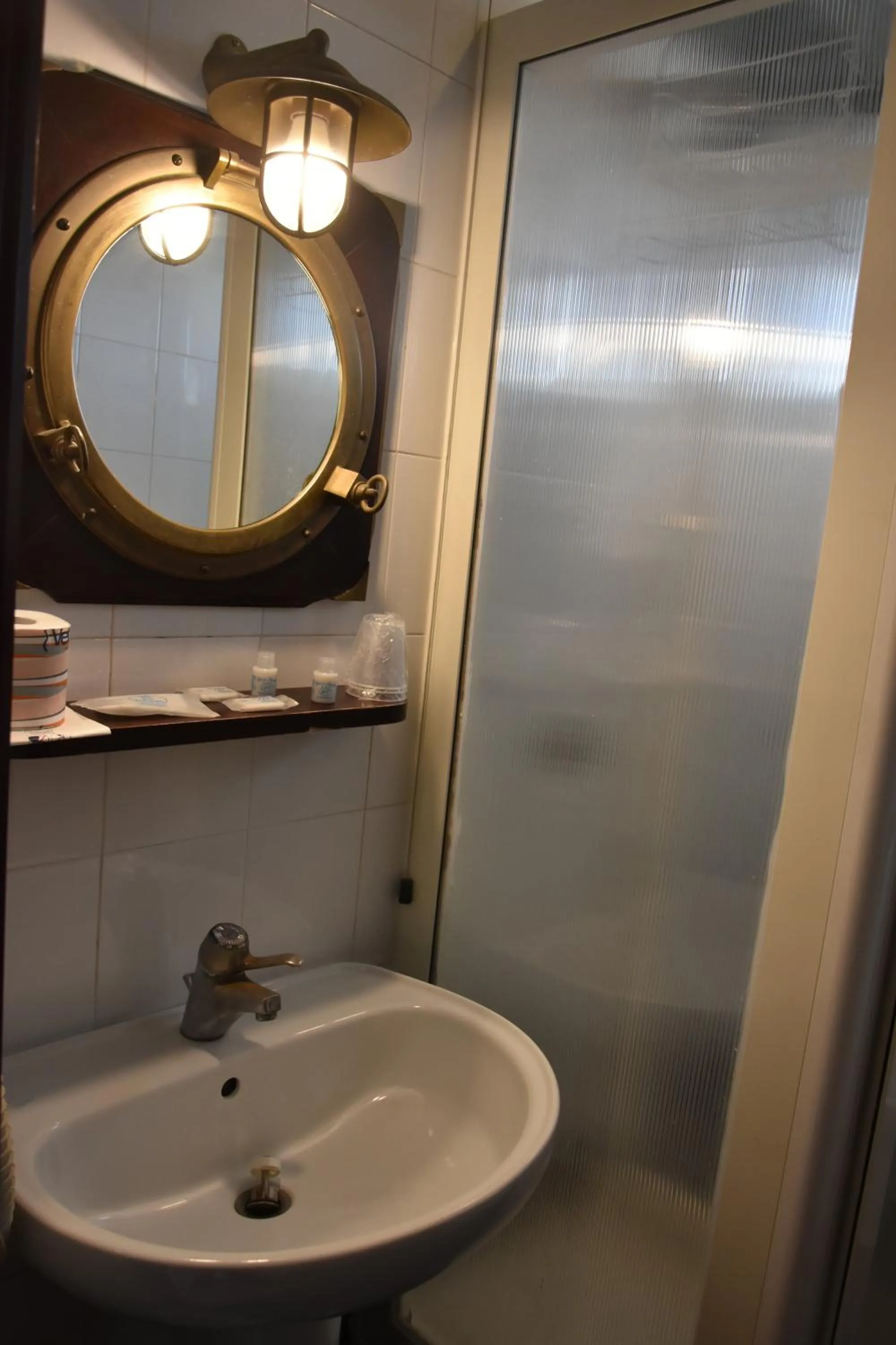 Bathroom in Hotel La Tripergola