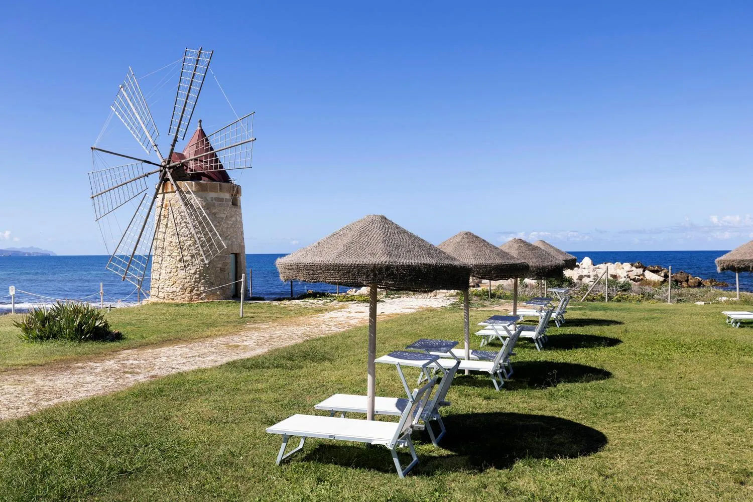 sunbed in Resort I Mulini