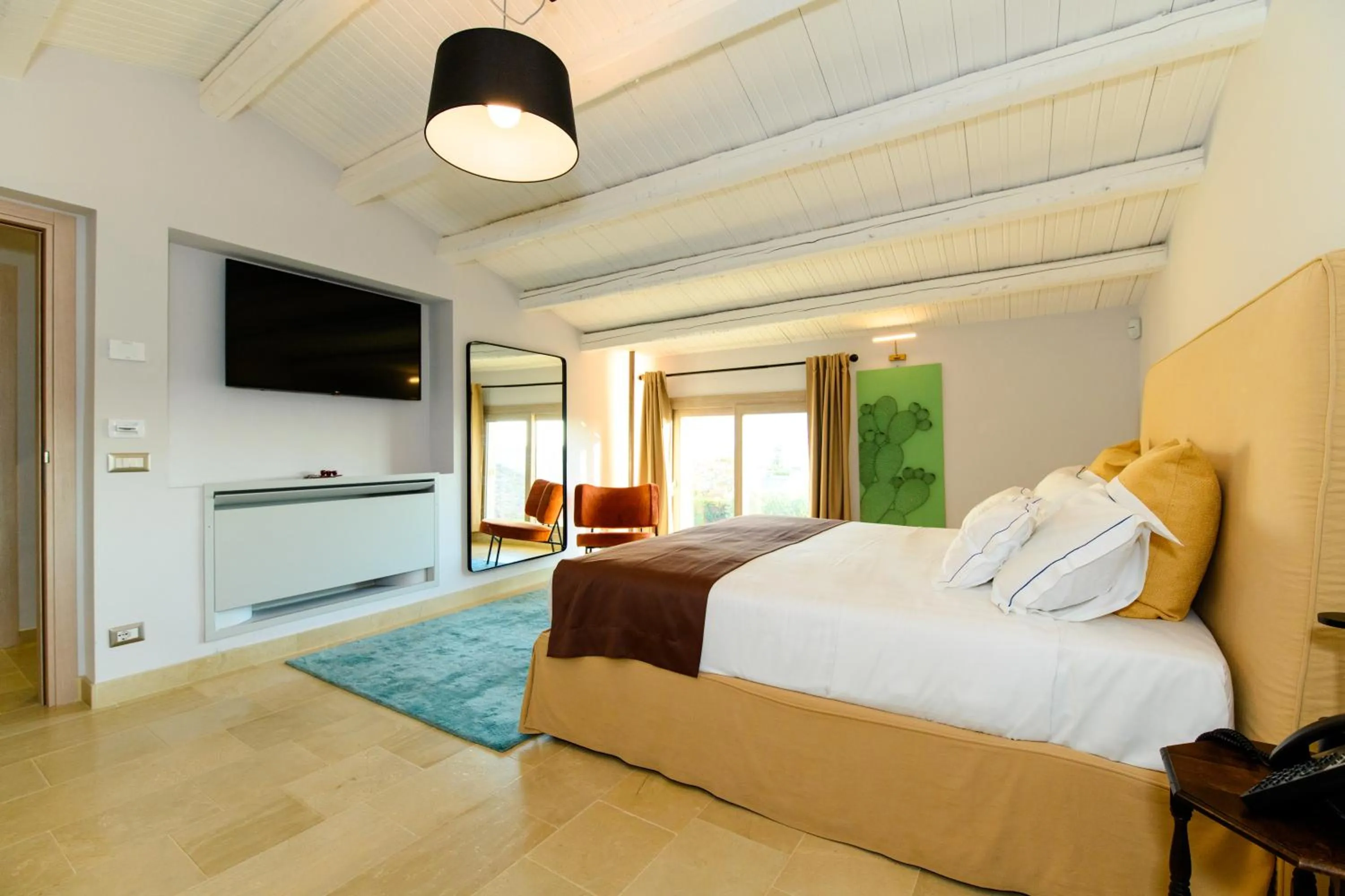 Bedroom, Bed in Poggio Leano Boutique Hotel