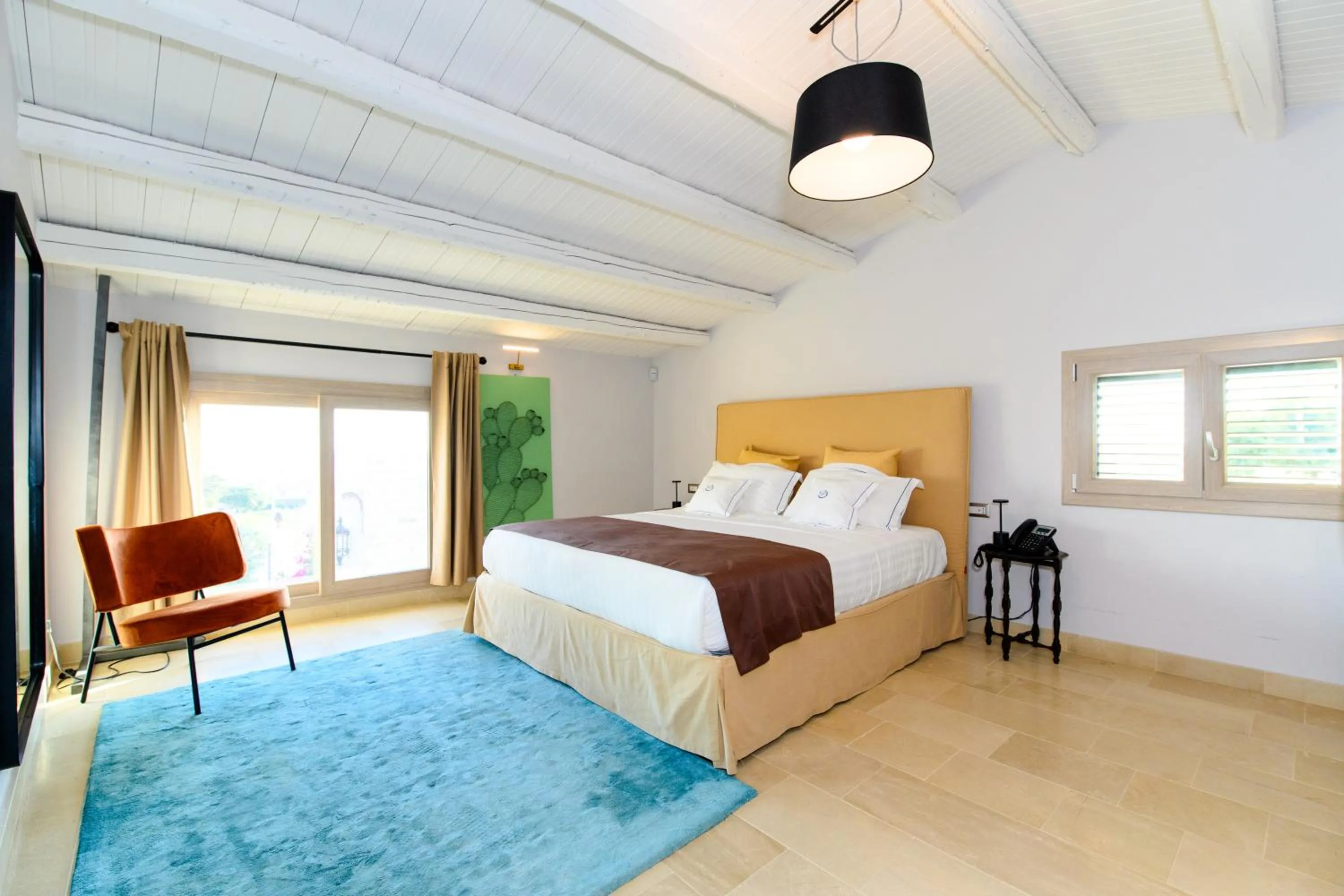 Bedroom, Bed in Poggio Leano Boutique Hotel