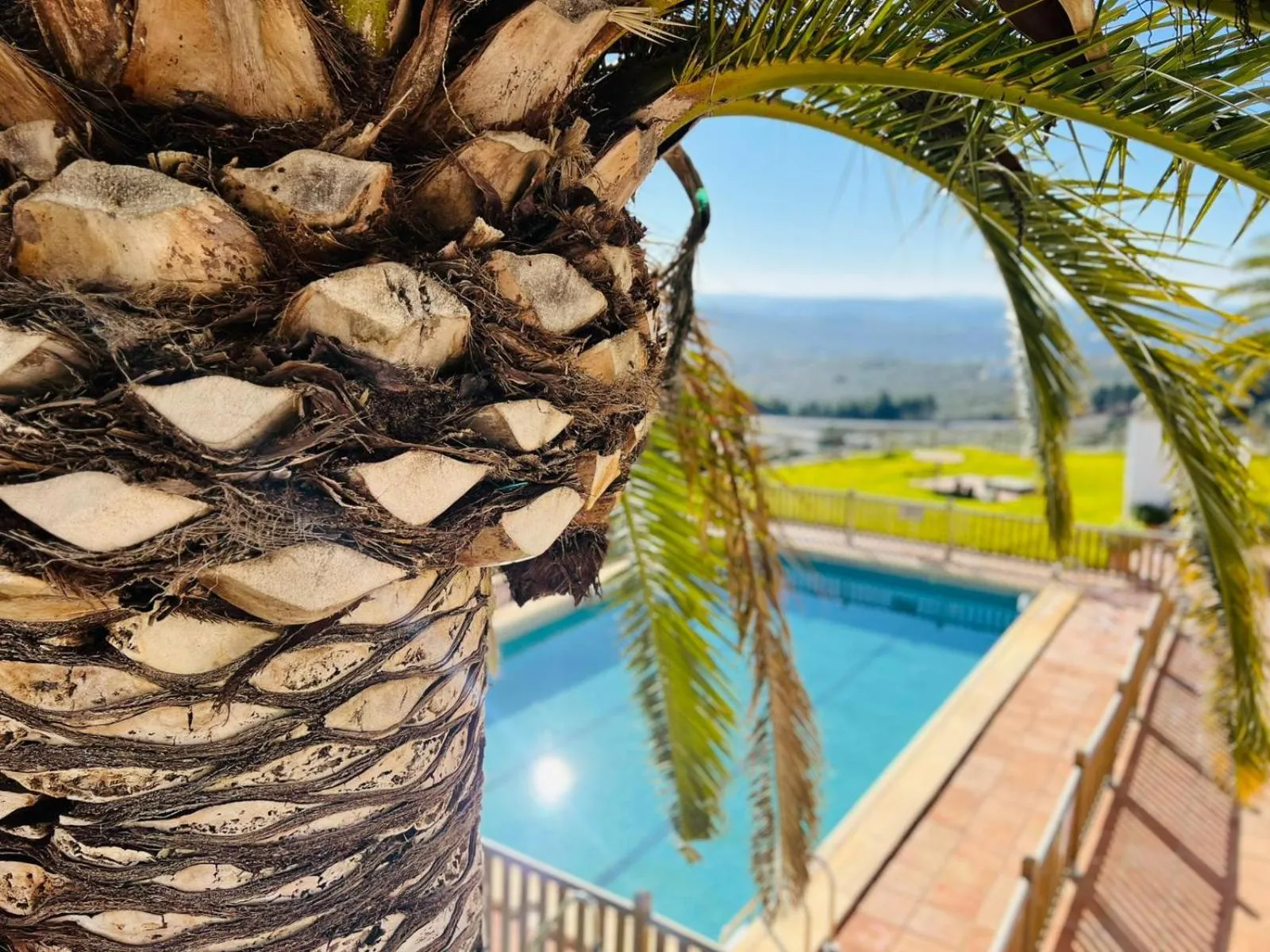 Natural landscape in Hotel Cuatro Vientos