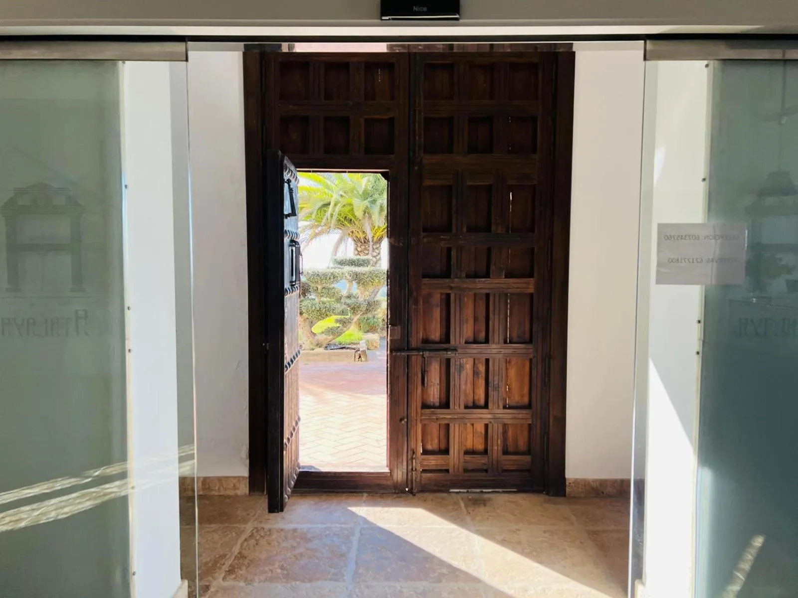 Lobby or reception in Hotel Cuatro Vientos
