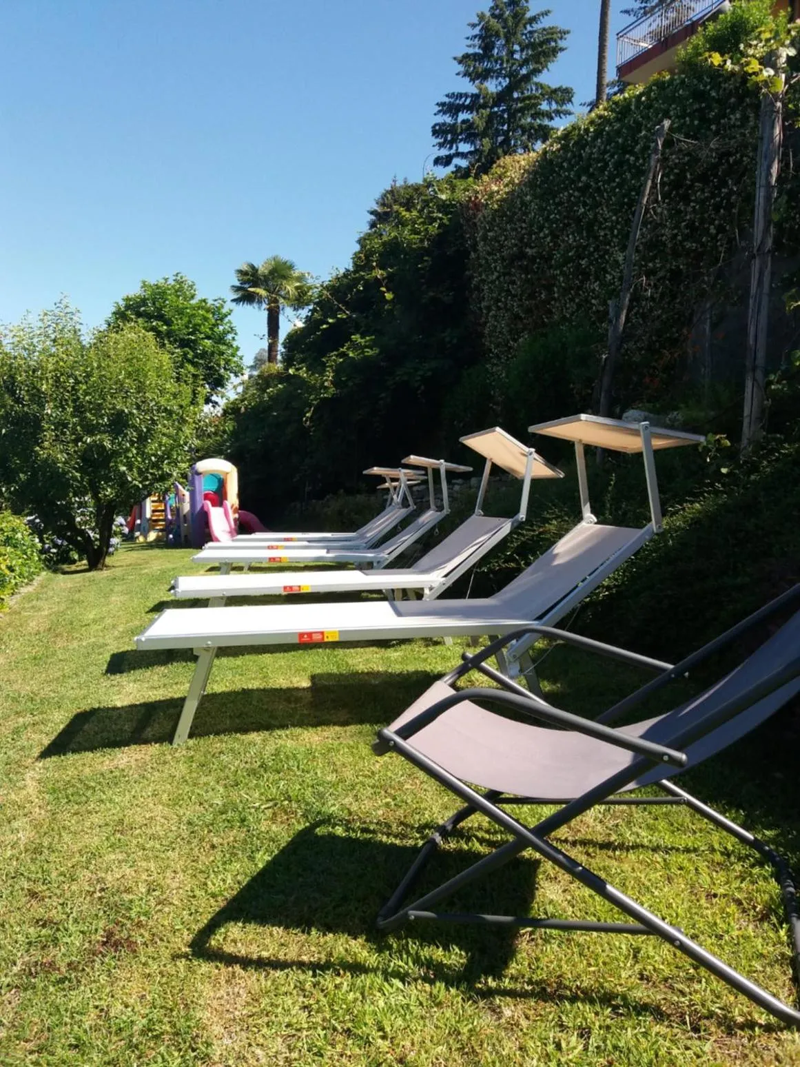 Garden in Albergo Ristorante Monterosa