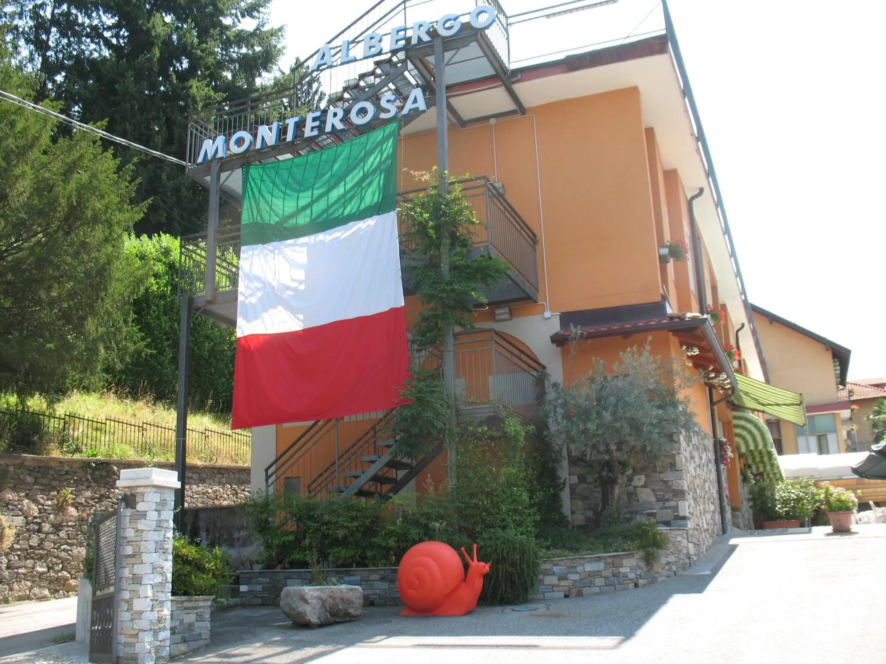 Property building in Albergo Ristorante Monterosa