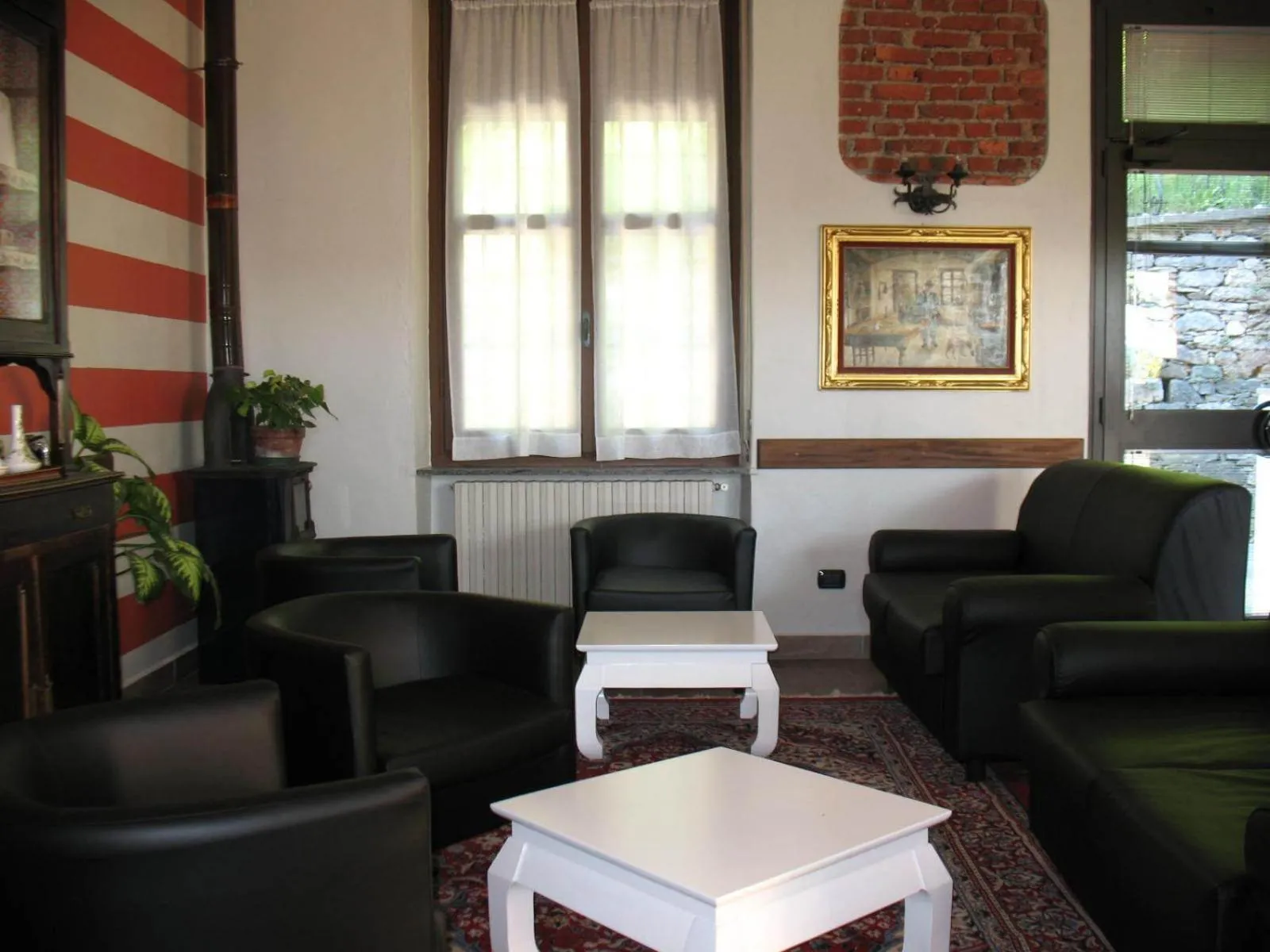 Lobby or reception in Albergo Ristorante Monterosa
