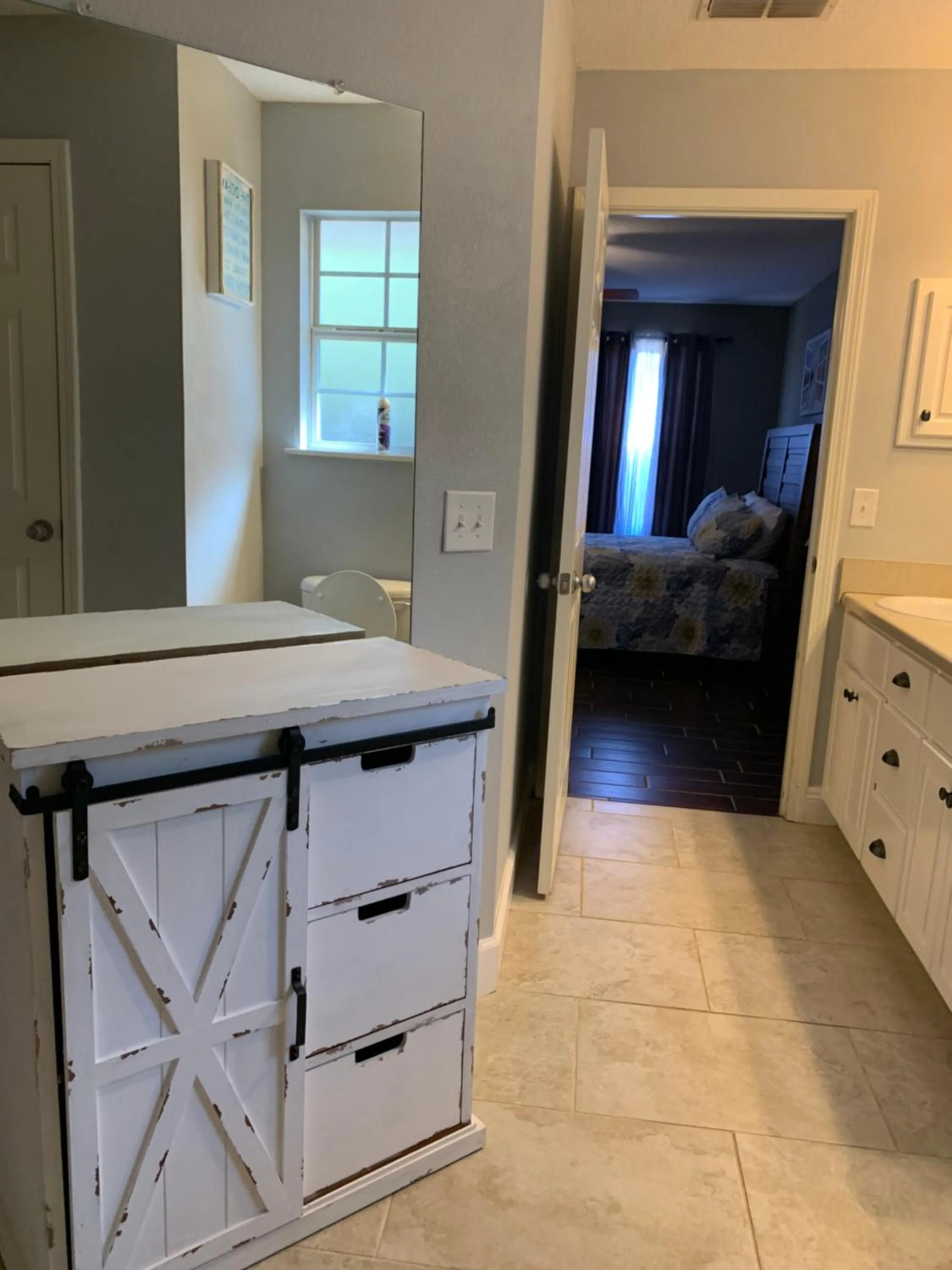 Bed in D's Florida Vacation Home