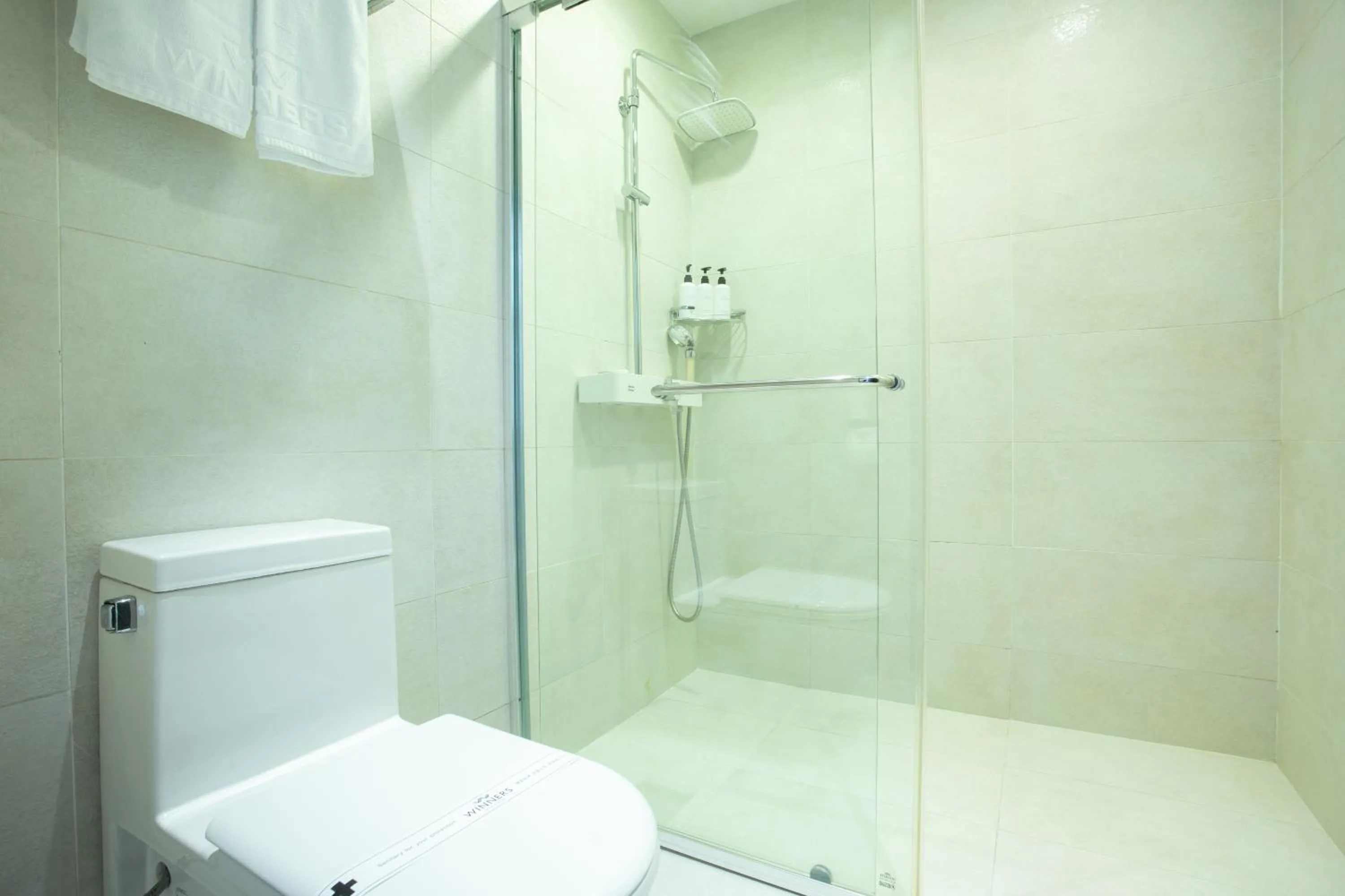 Bathroom in Winners Hotel