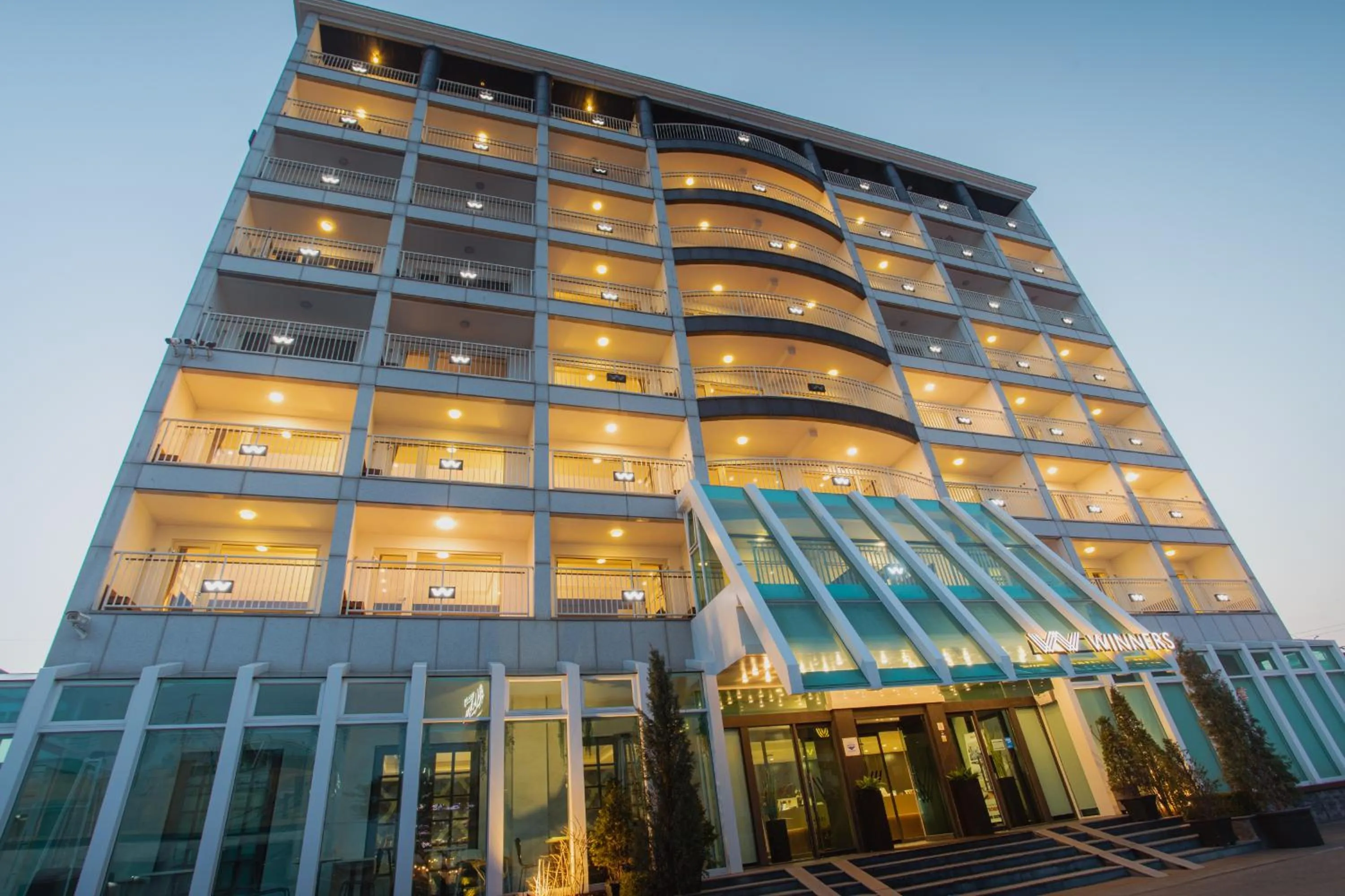 Property building in Winners Hotel