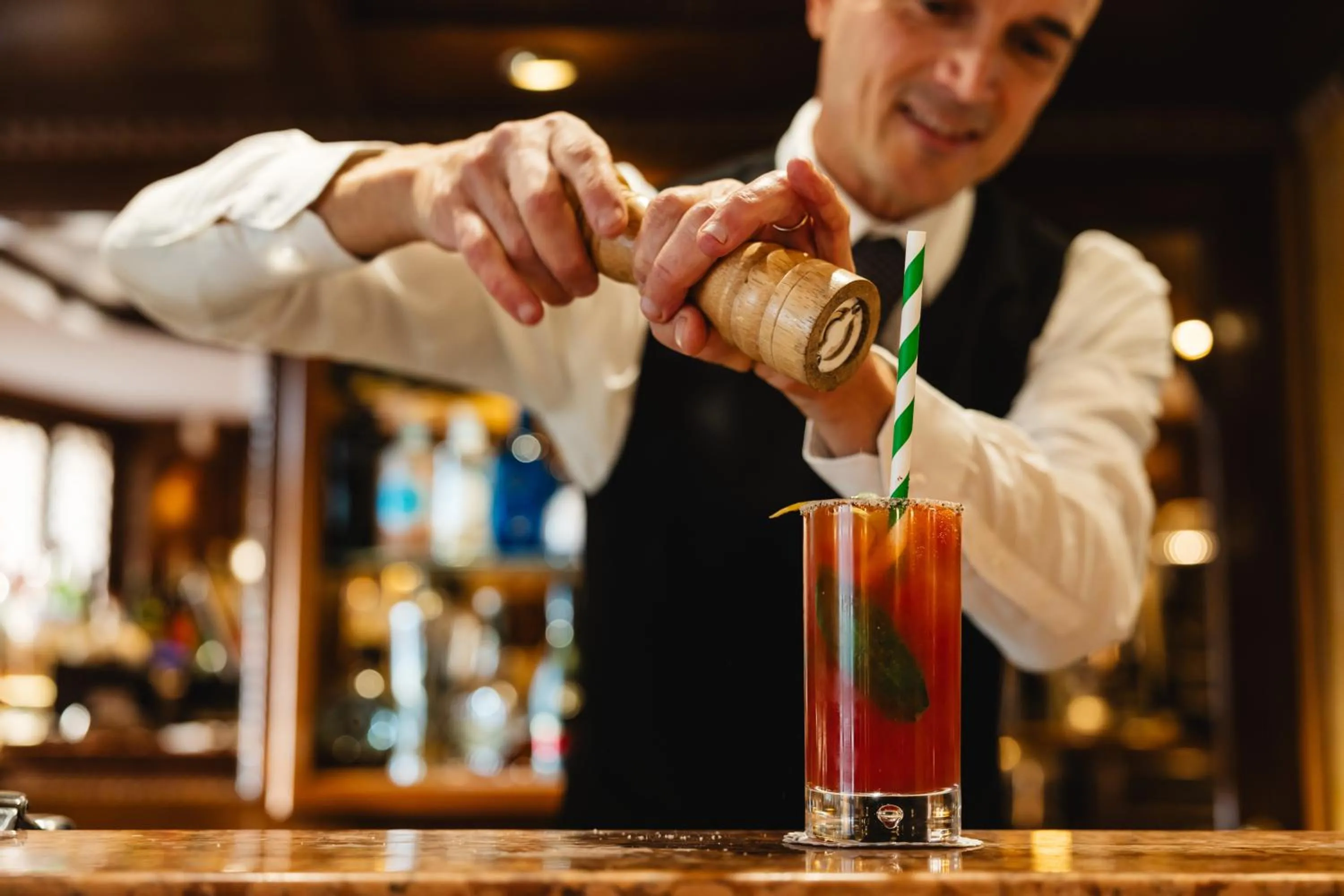 Lounge or bar in Ai Mori d'Oriente