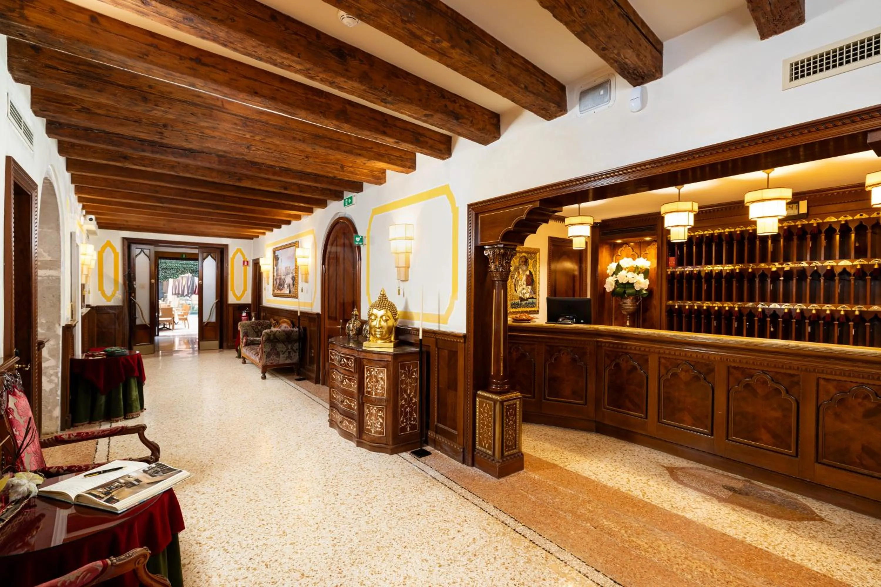 Lobby or reception in Ai Mori d'Oriente