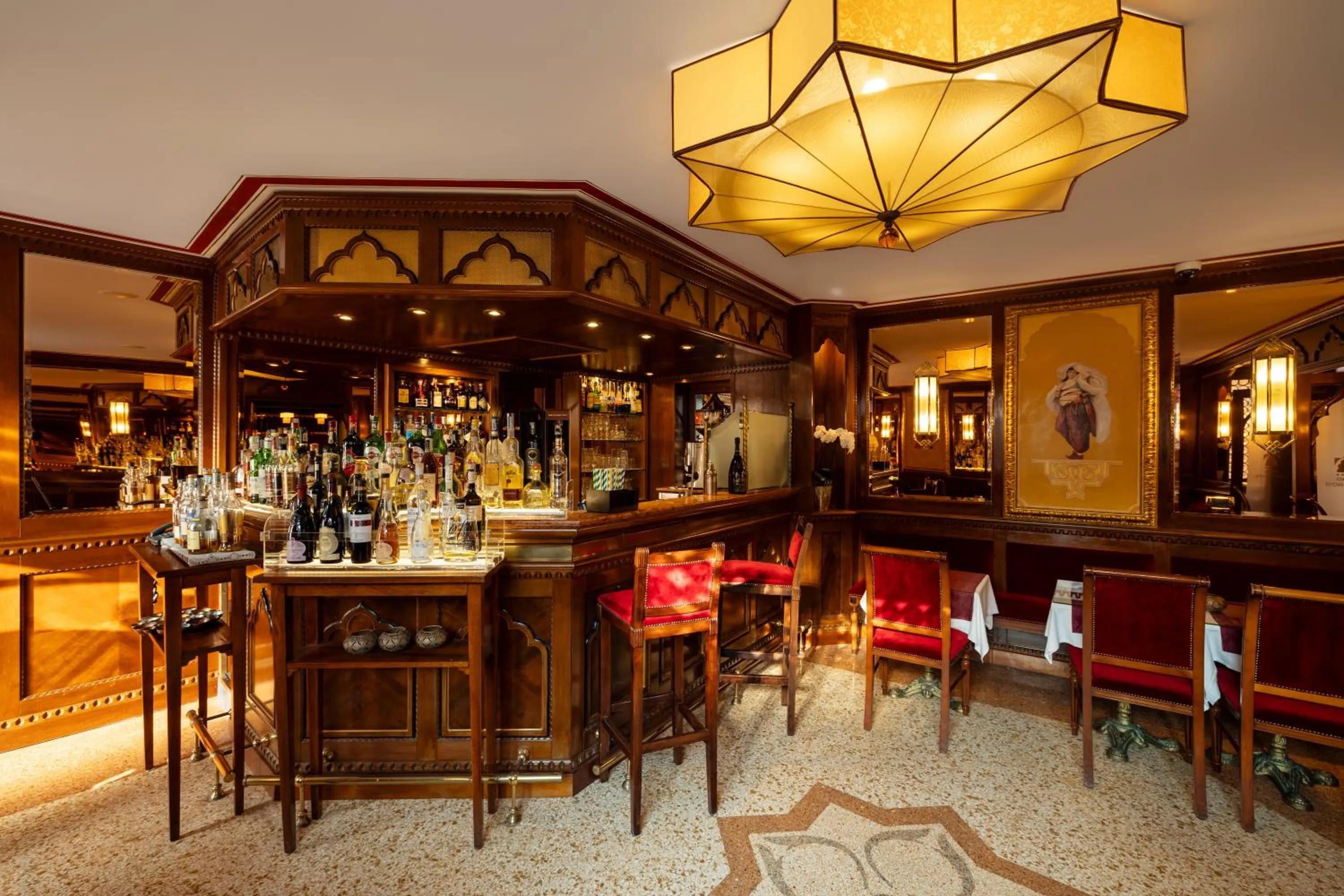 Lounge or bar in Ai Mori d'Oriente