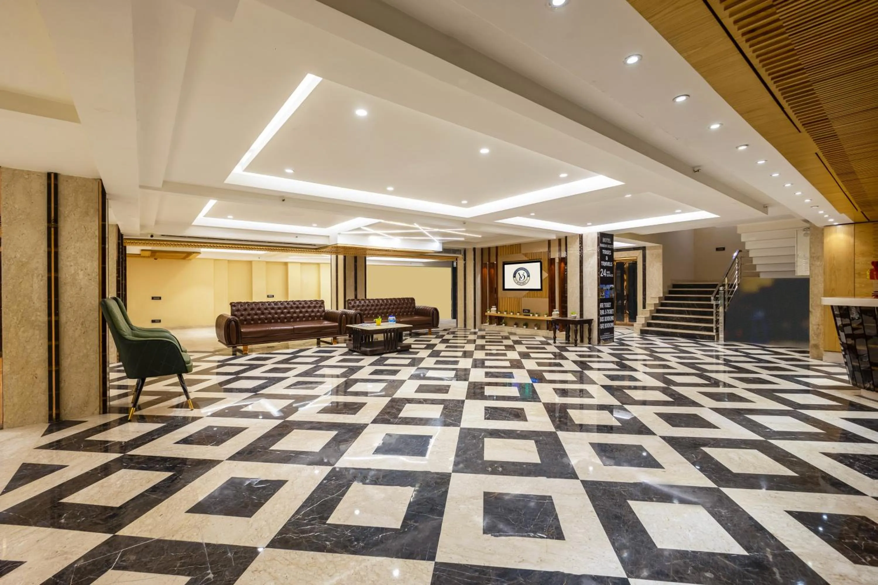 Living room in The Vanson Delite "Newly Rebuilt 2026" - Near New Delhi Station & Connaught Place