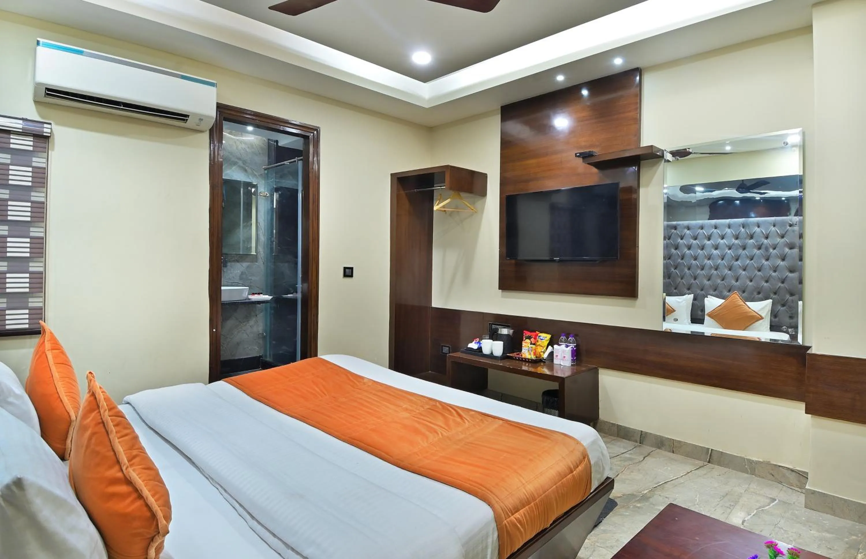 Bed in Hotel Vanson Delite - New Delhi Railway Station