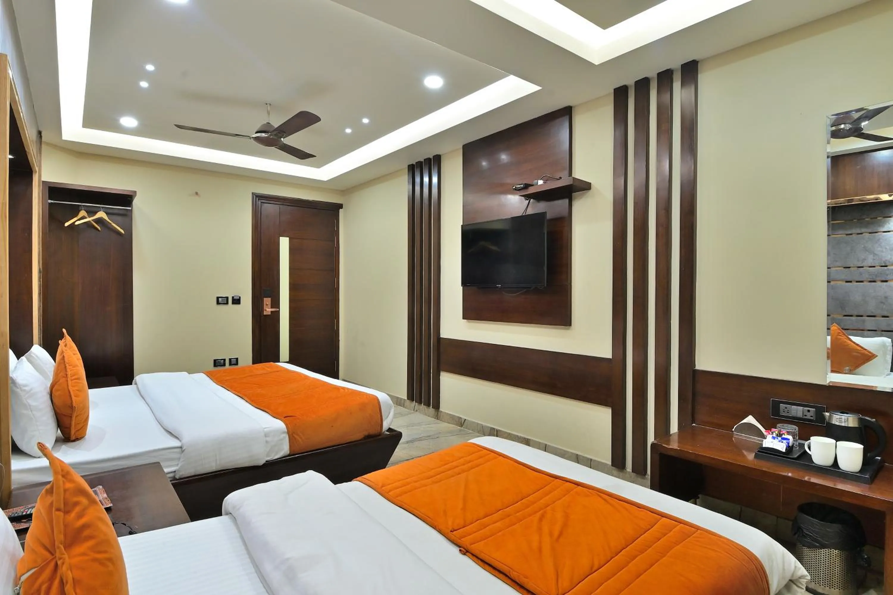 Bed in Hotel Vanson Delite - New Delhi Railway Station